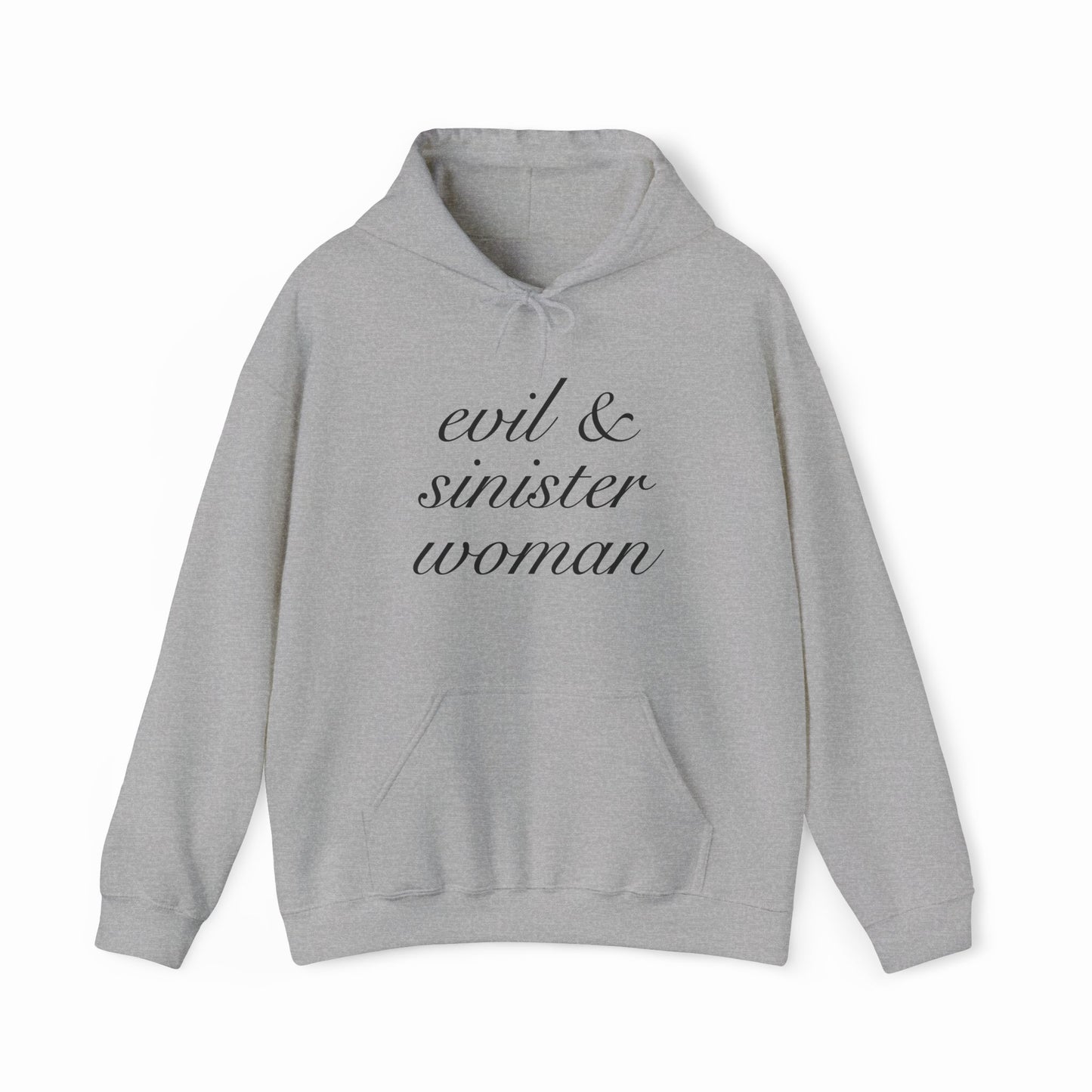 Evil & Sinister Woman Hoodie
