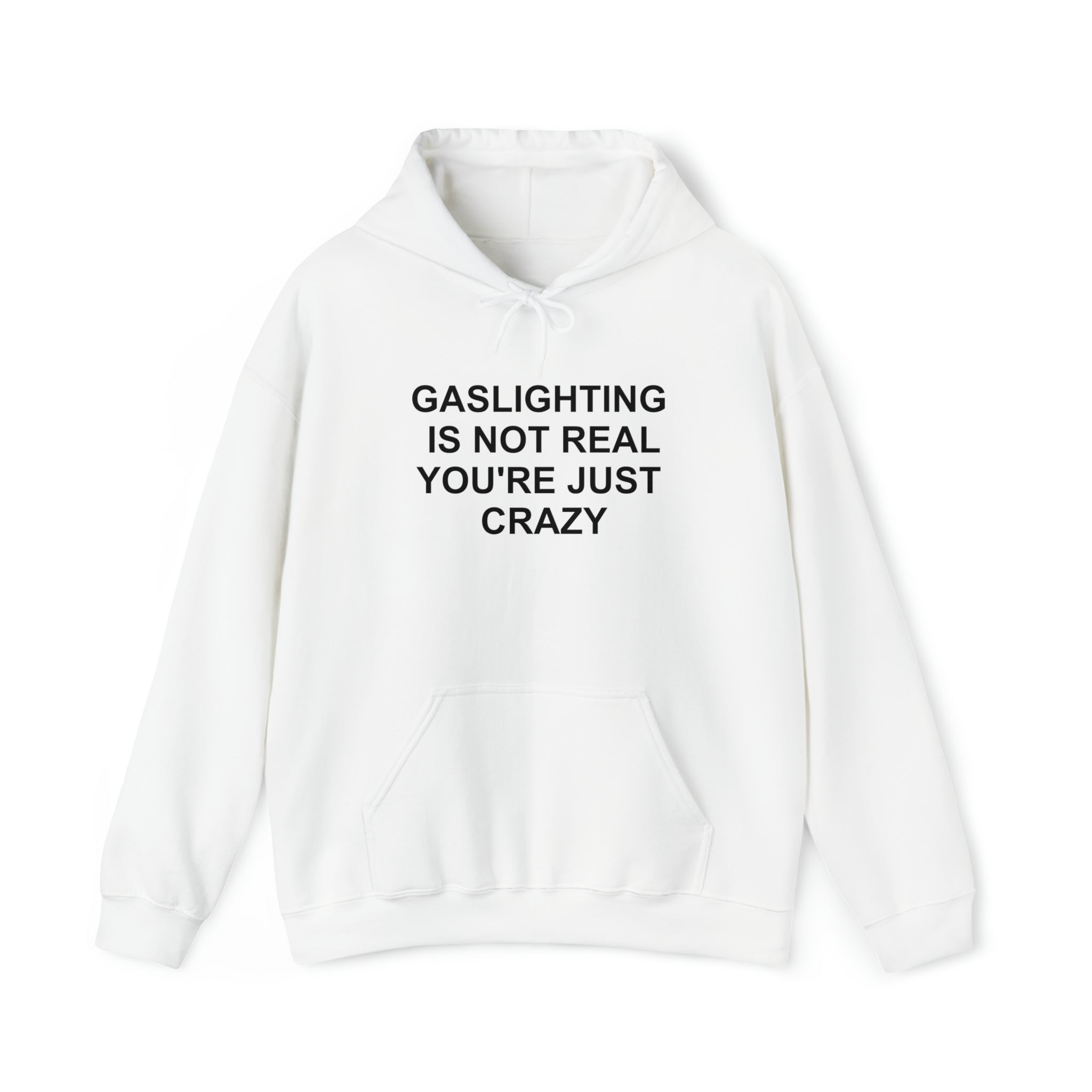 Gaslighting Is Not Real You're Just Crazy Hoodie