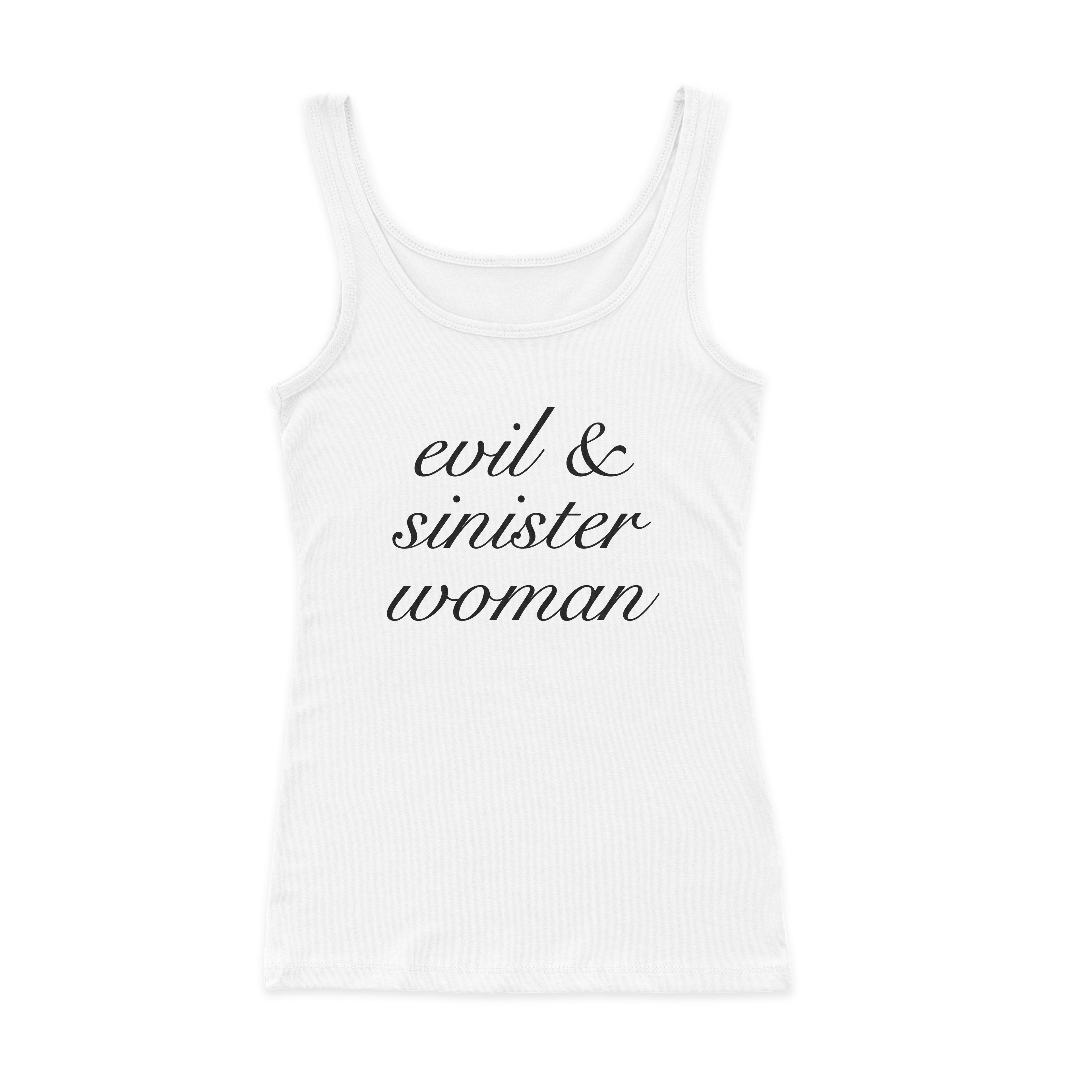 Evil & Sinister Woman Ribbed Tank