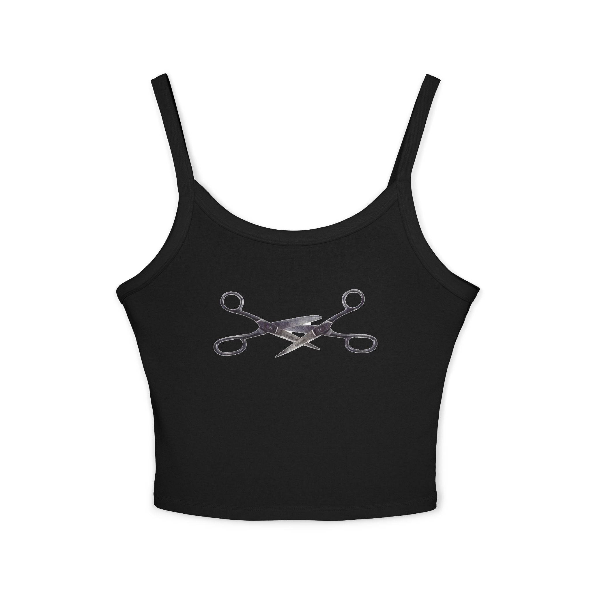 Scissoring Scissors Spaghetti Strap Cami
