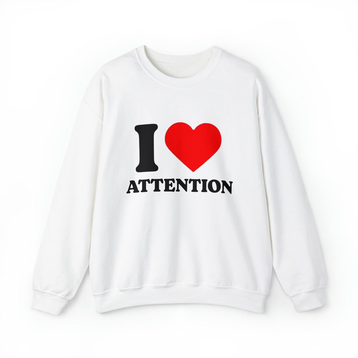 I Heart Attention Crewneck