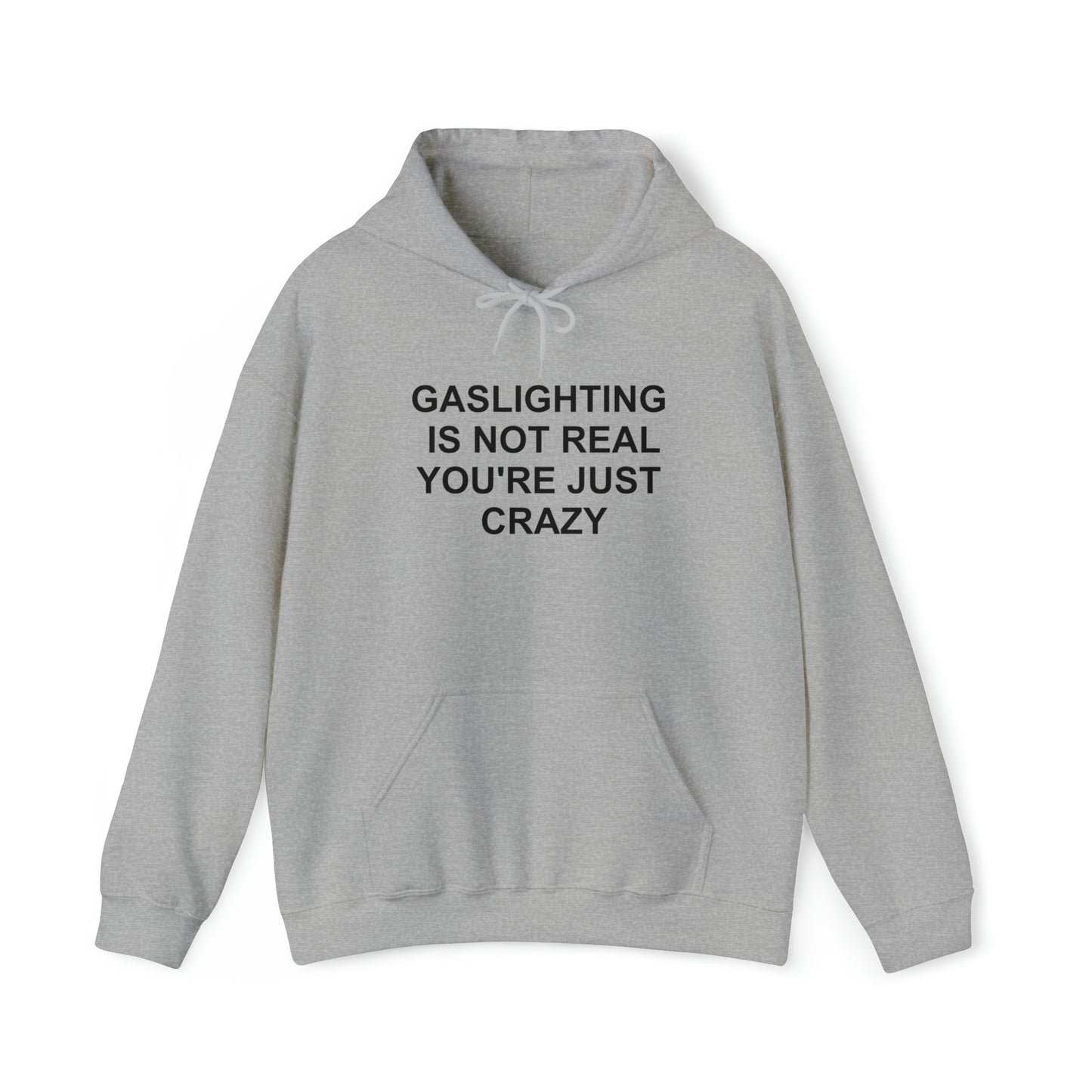 Gaslighting Is Not Real You're Just Crazy Hoodie