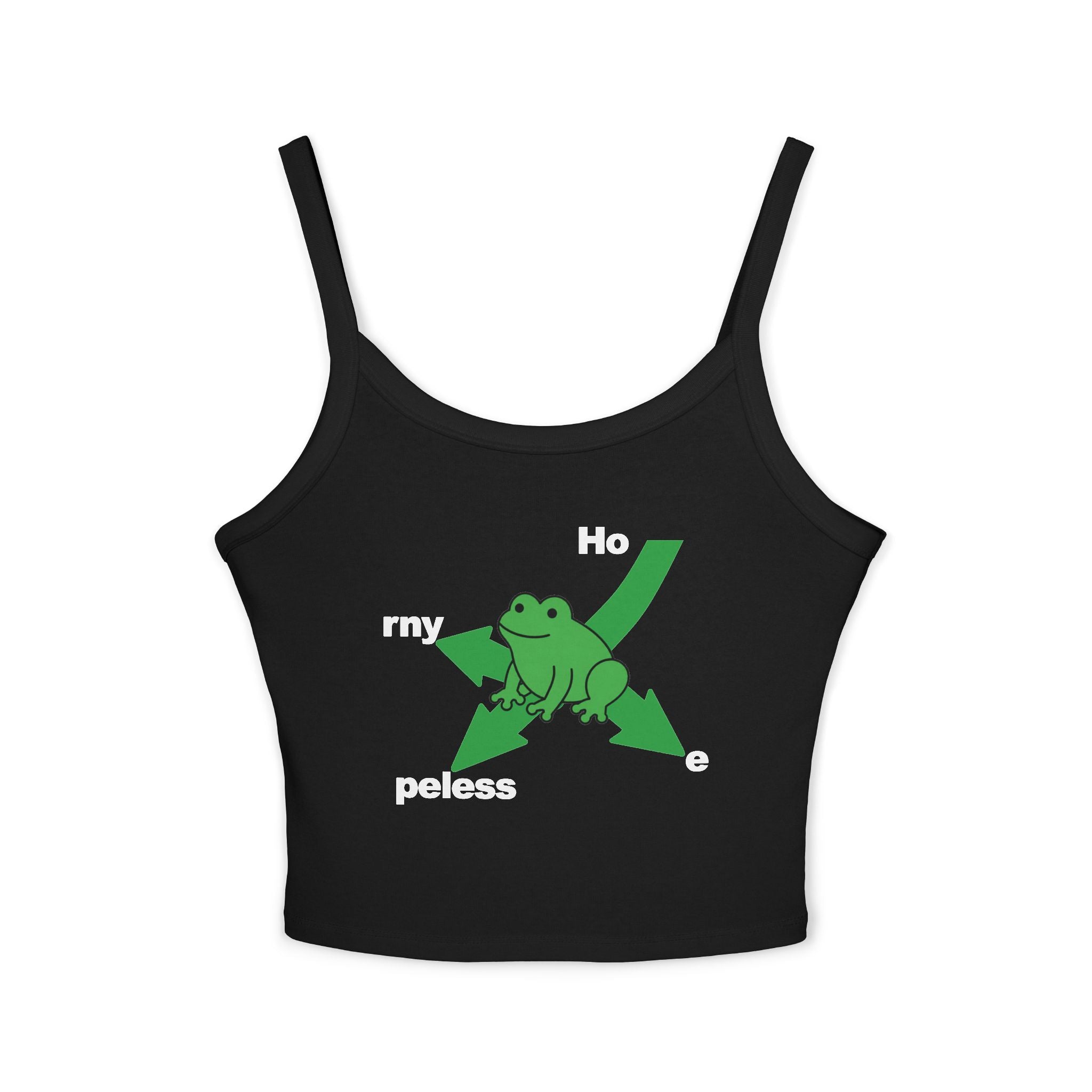 Frog In Distress Spaghetti Strap Cami