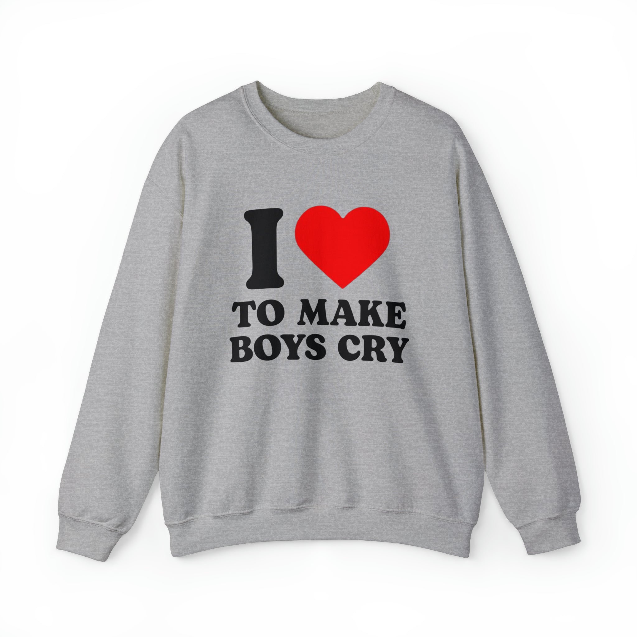 I Heart To Make Boys Cry Crewneck