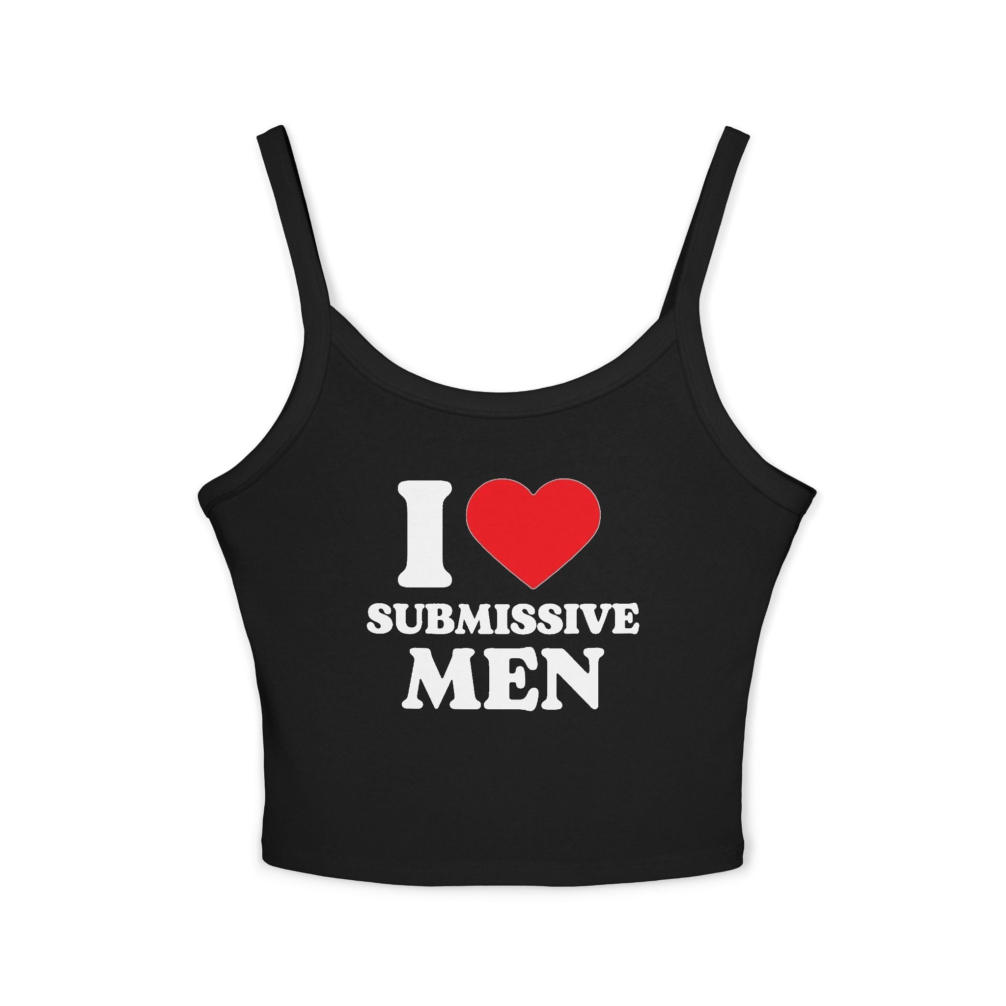 I Heart Submissive Men Tank Top