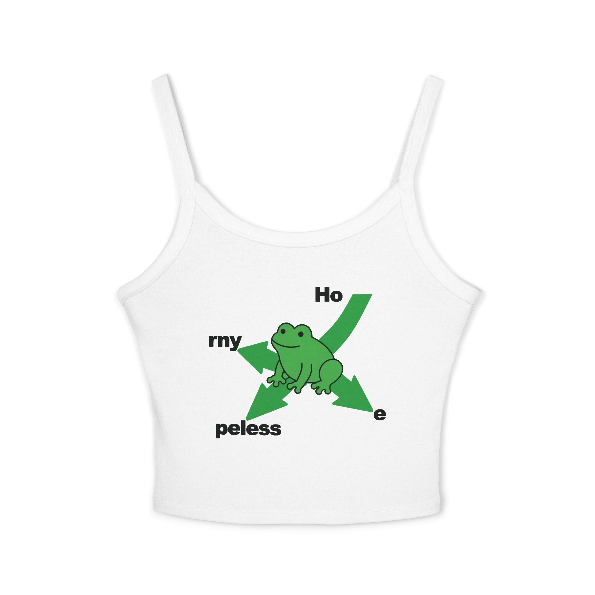 Frog In Distress Spaghetti Strap Cami