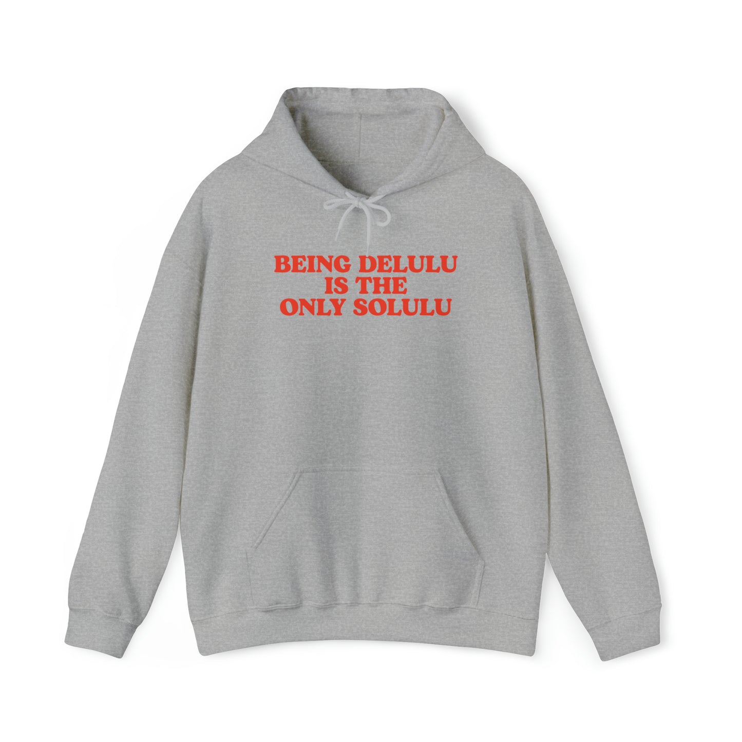 Being Delulu Is The Only Solulu Hoodie