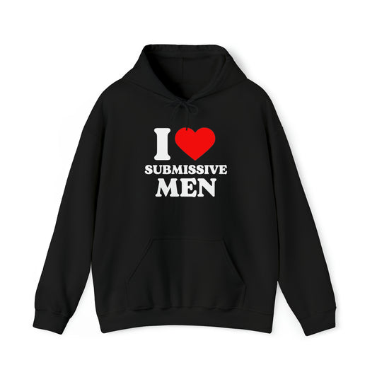 I Heart Submissive Men Hoodie