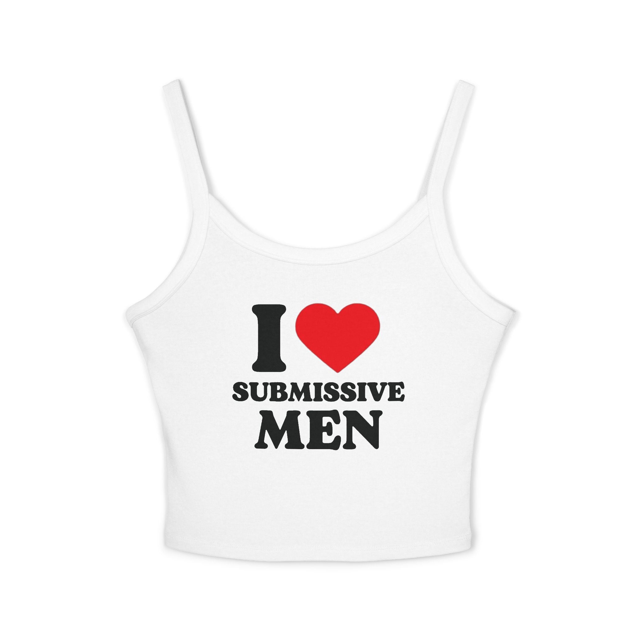 I Heart Submissive Men Tank Top