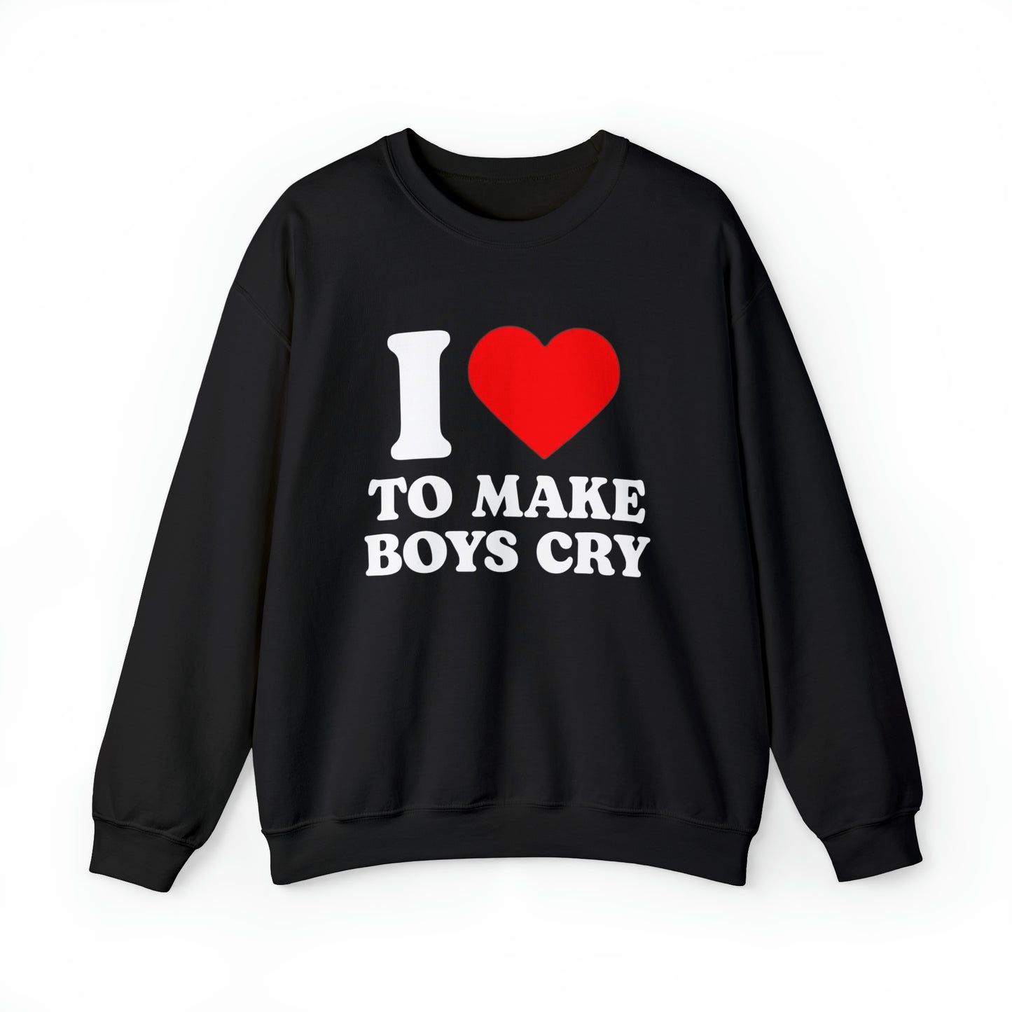 I Heart To Make Boys Cry Crewneck