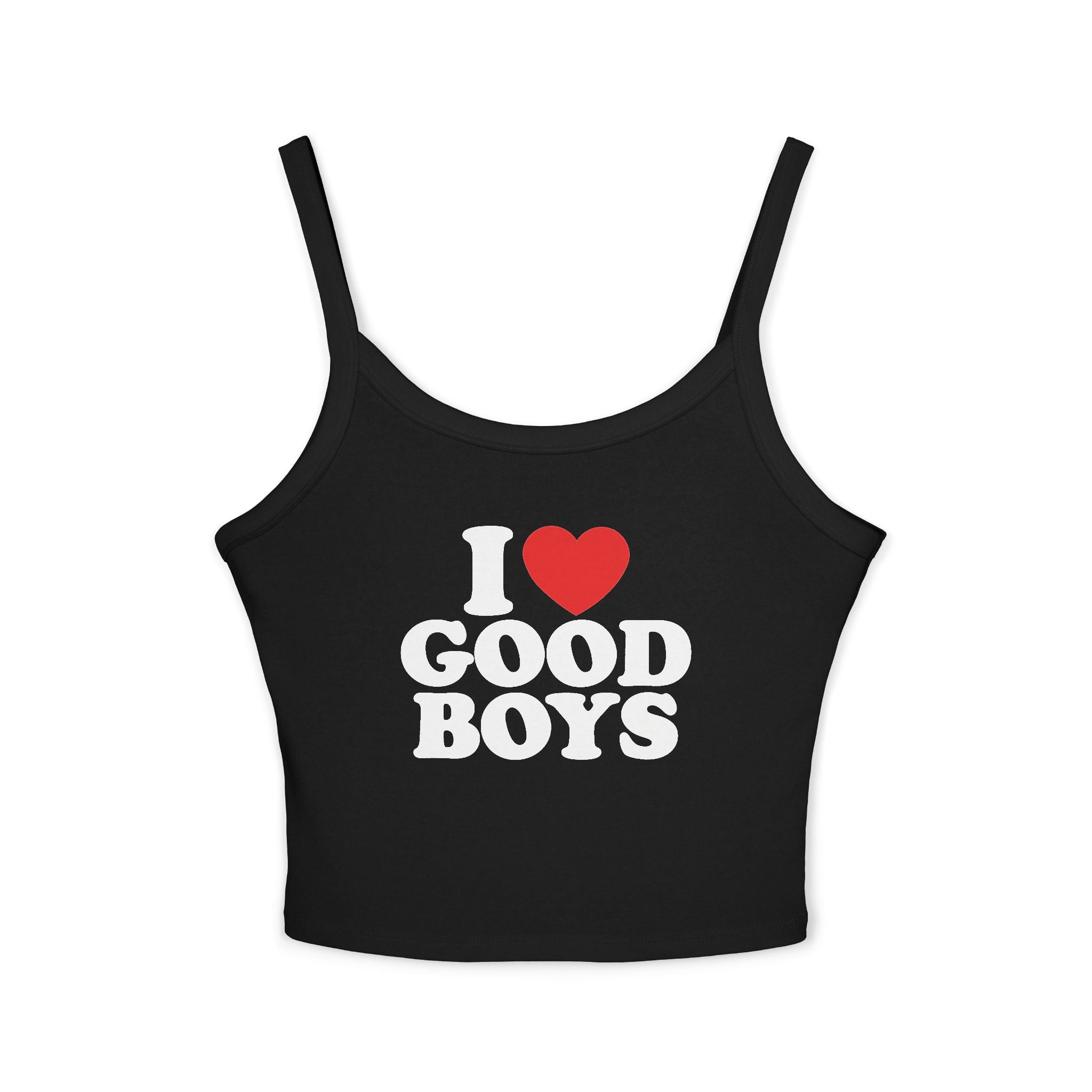 I Heart Good Boys Spaghetti Strap Cami