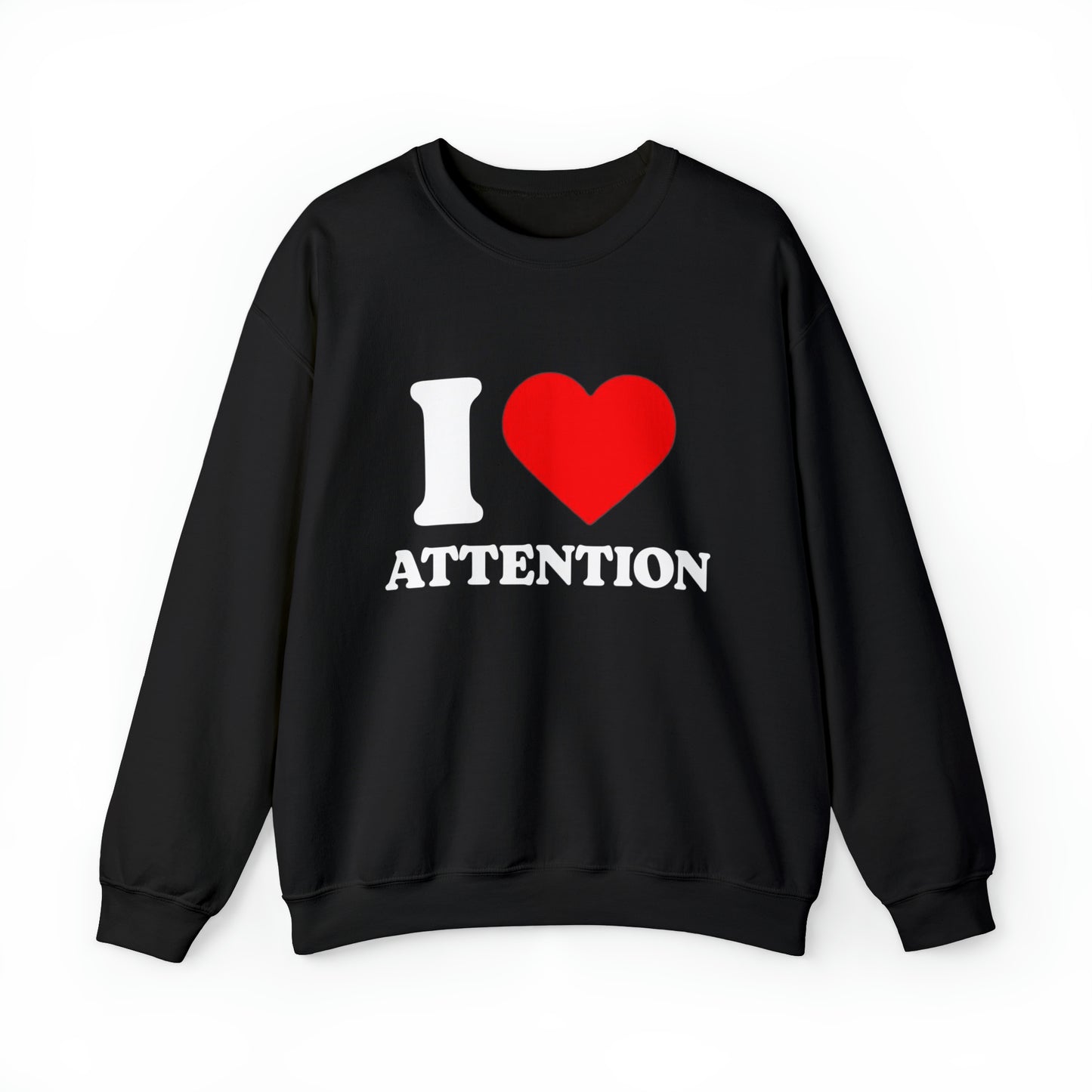 I Heart Attention Crewneck