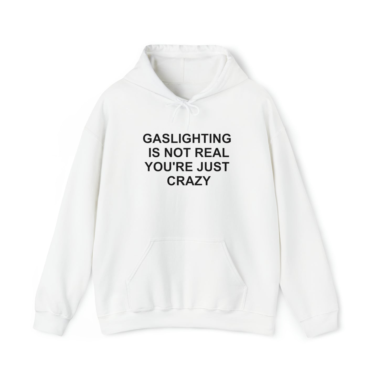 Gaslighting Is Not Real You're Just Crazy Hoodie