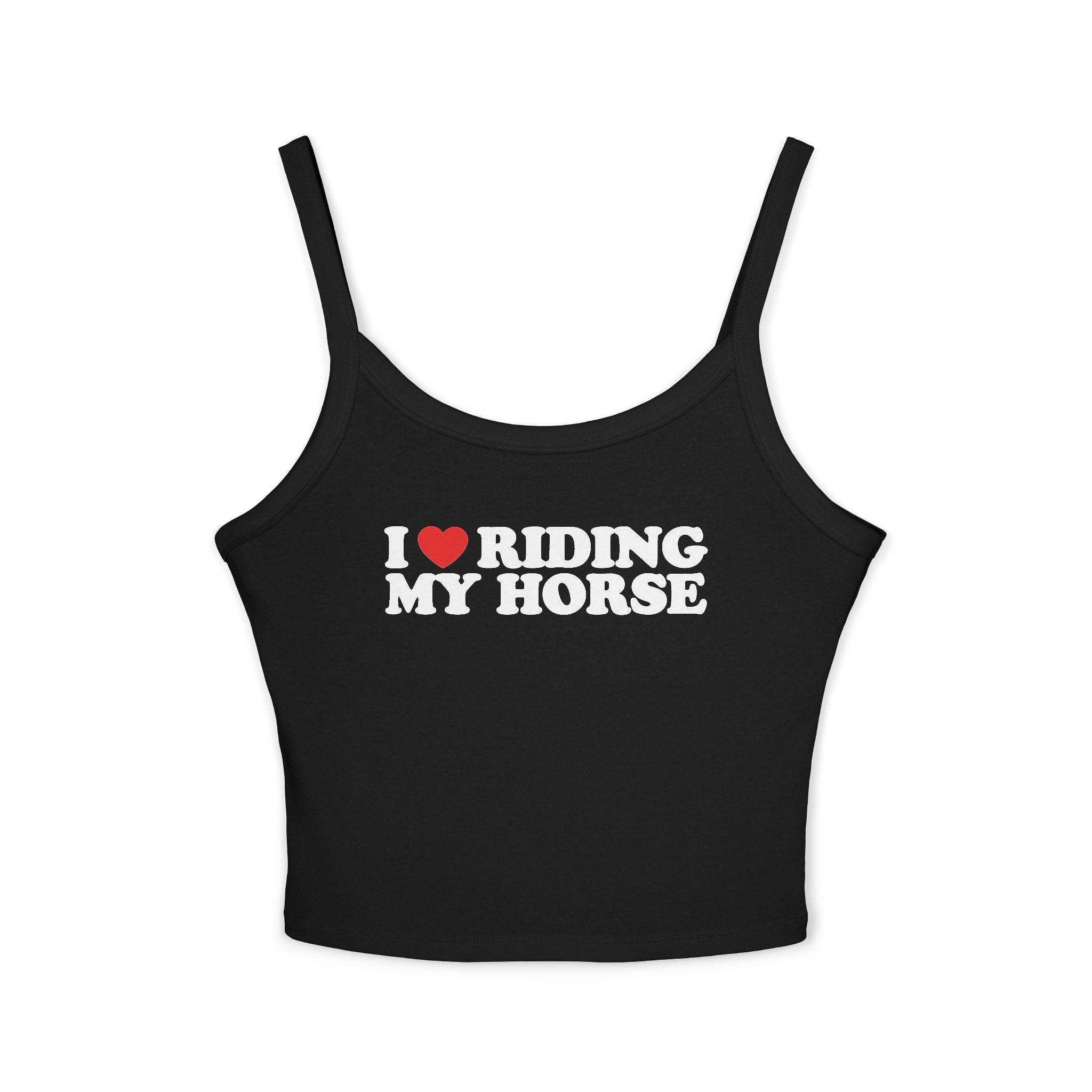 I Heart Riding My Horse Spaghetti Strap Cami