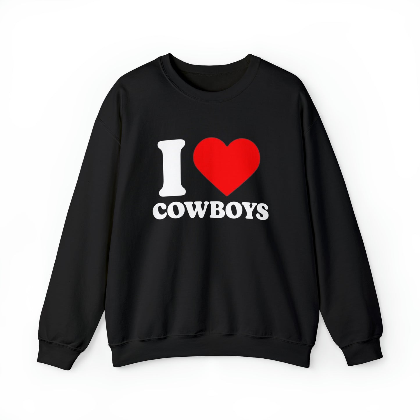 I Heart Cowboys Crewneck