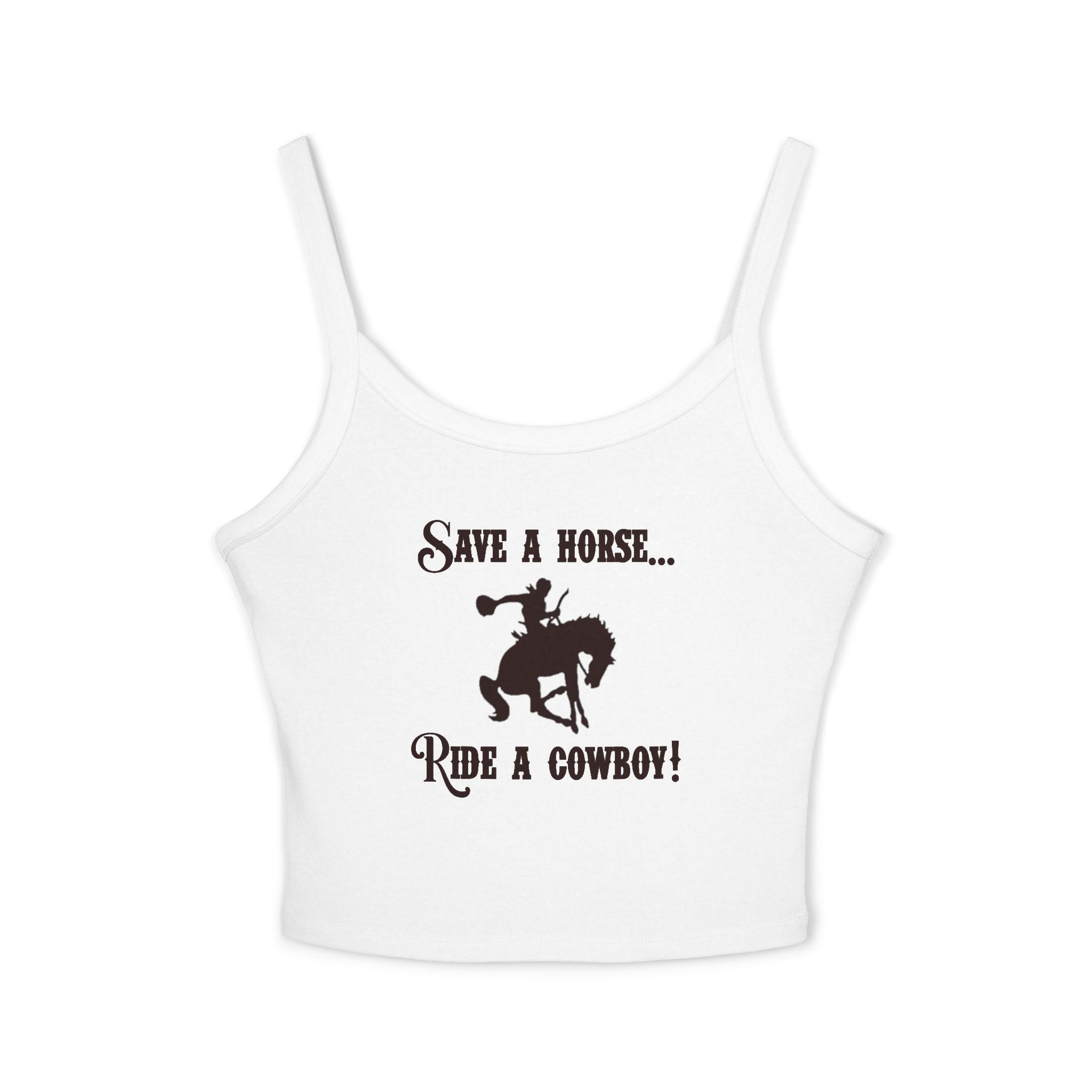Save A Horse Ride A Cowboy Tank Top
