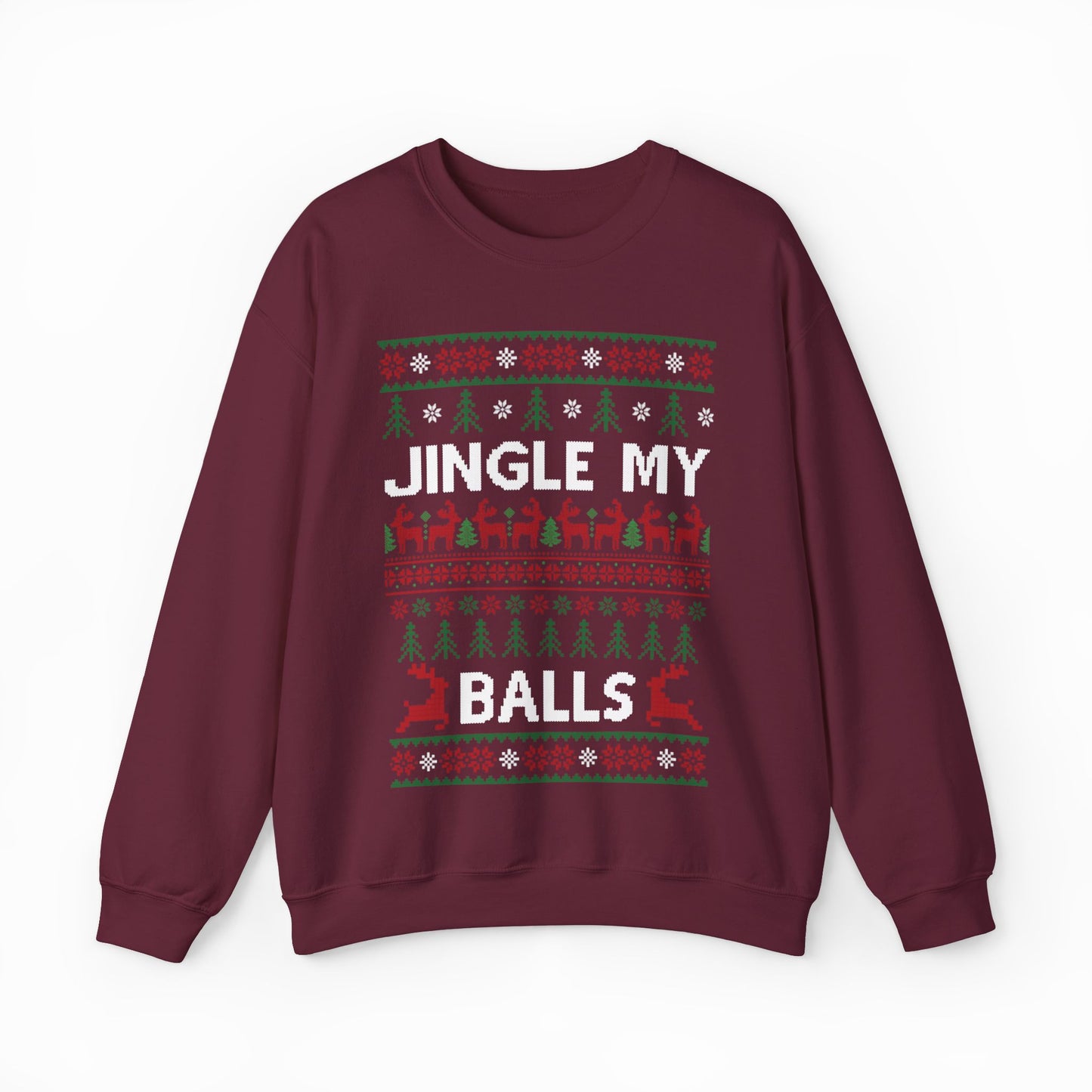 Jingle My Balls Ugly Christmas Sweater