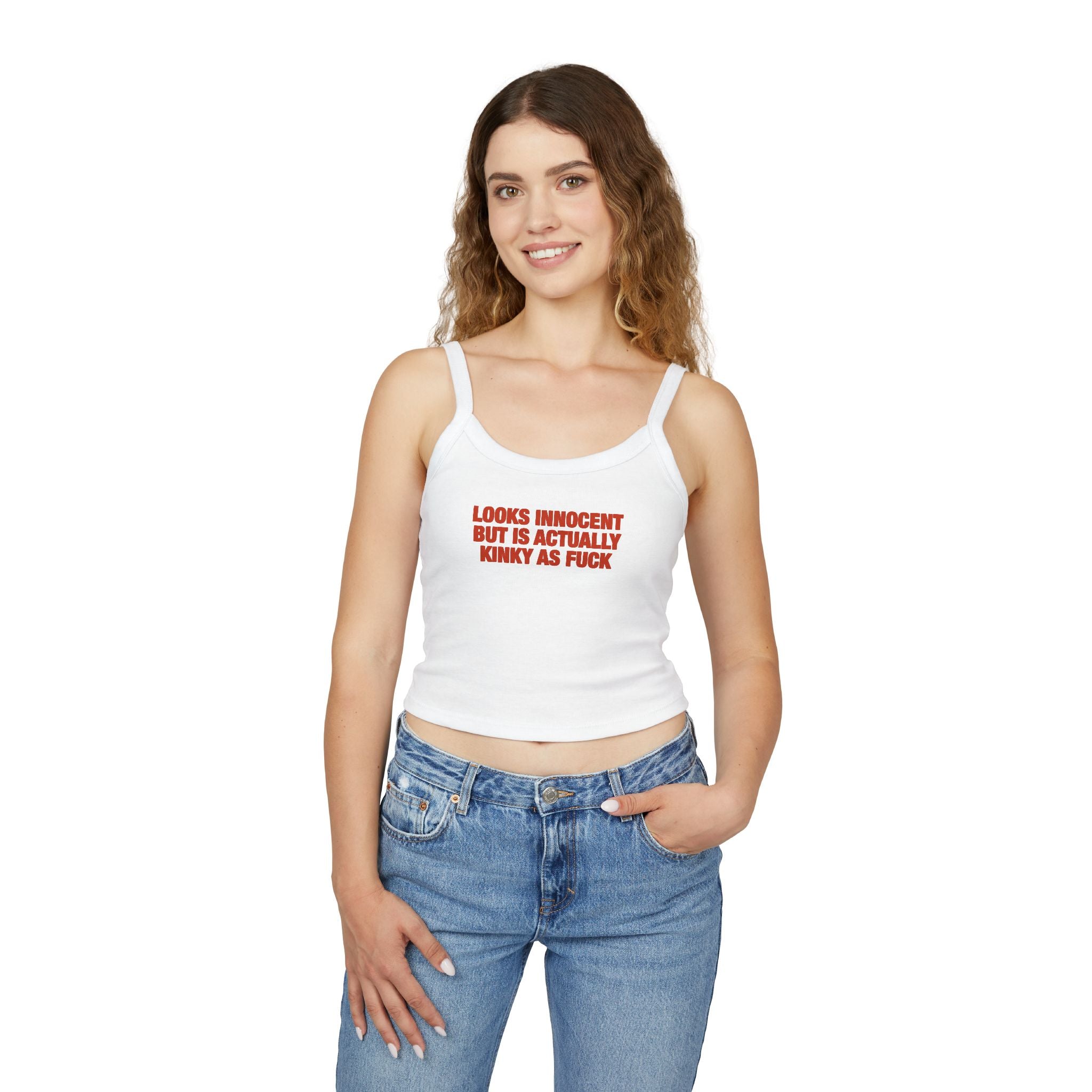 Looks Innocent But Is Actually Kinky As Fuck Spaghetti Strap Cami