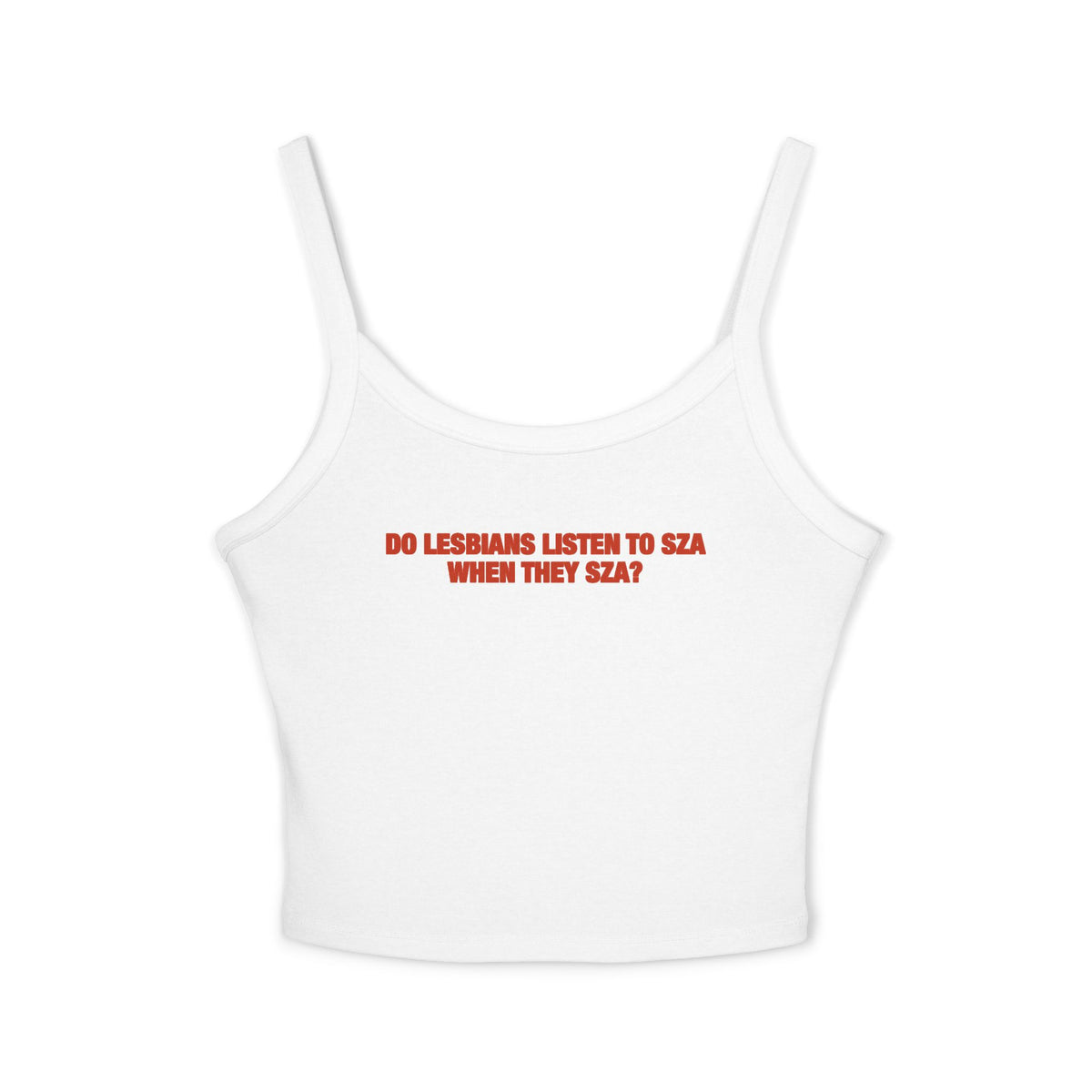 Do Lesbians Listen To SZA When They SZA Thin Spaghetti Strap Cami