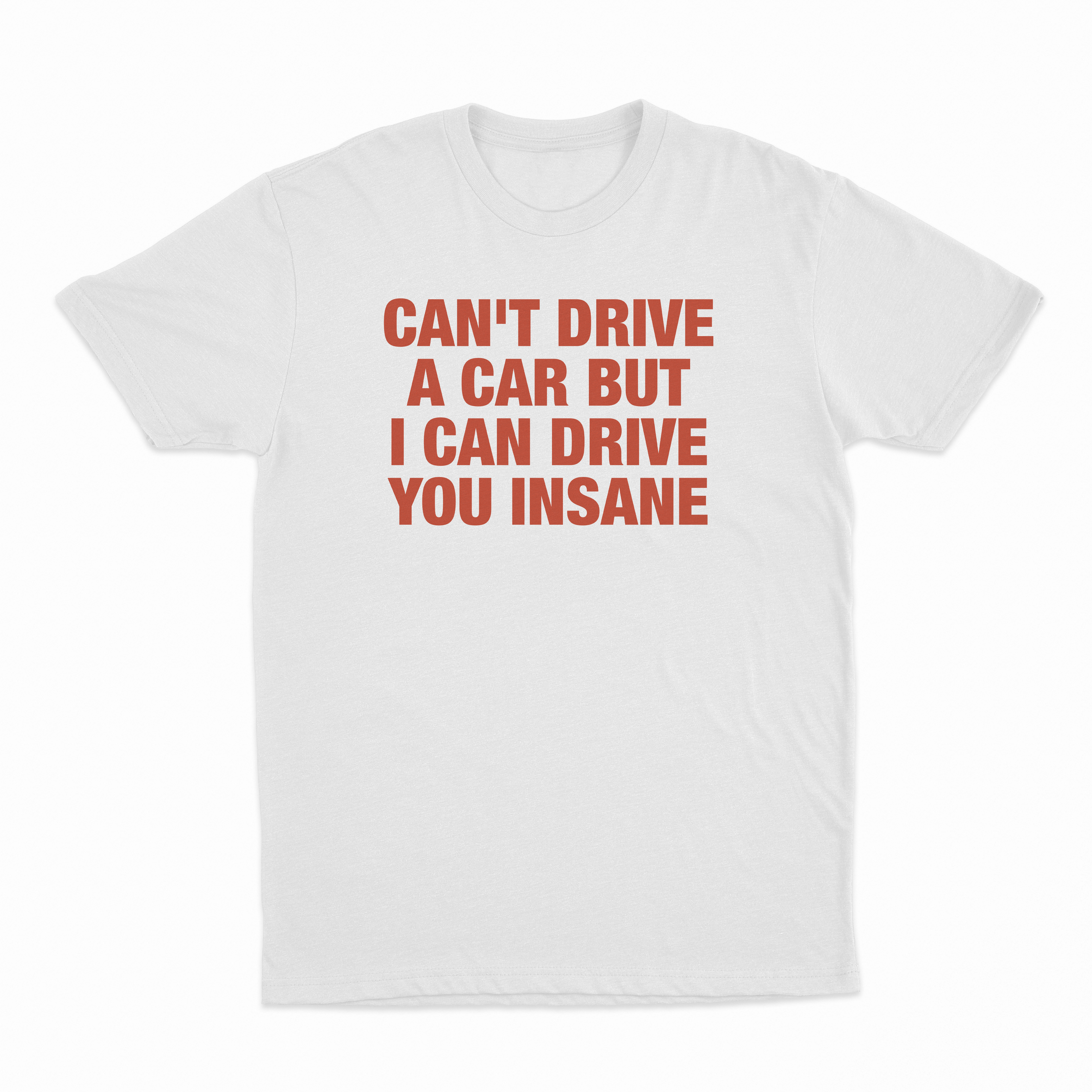 Can't Drive A Car But I Can Drive You Insane T-Shirt