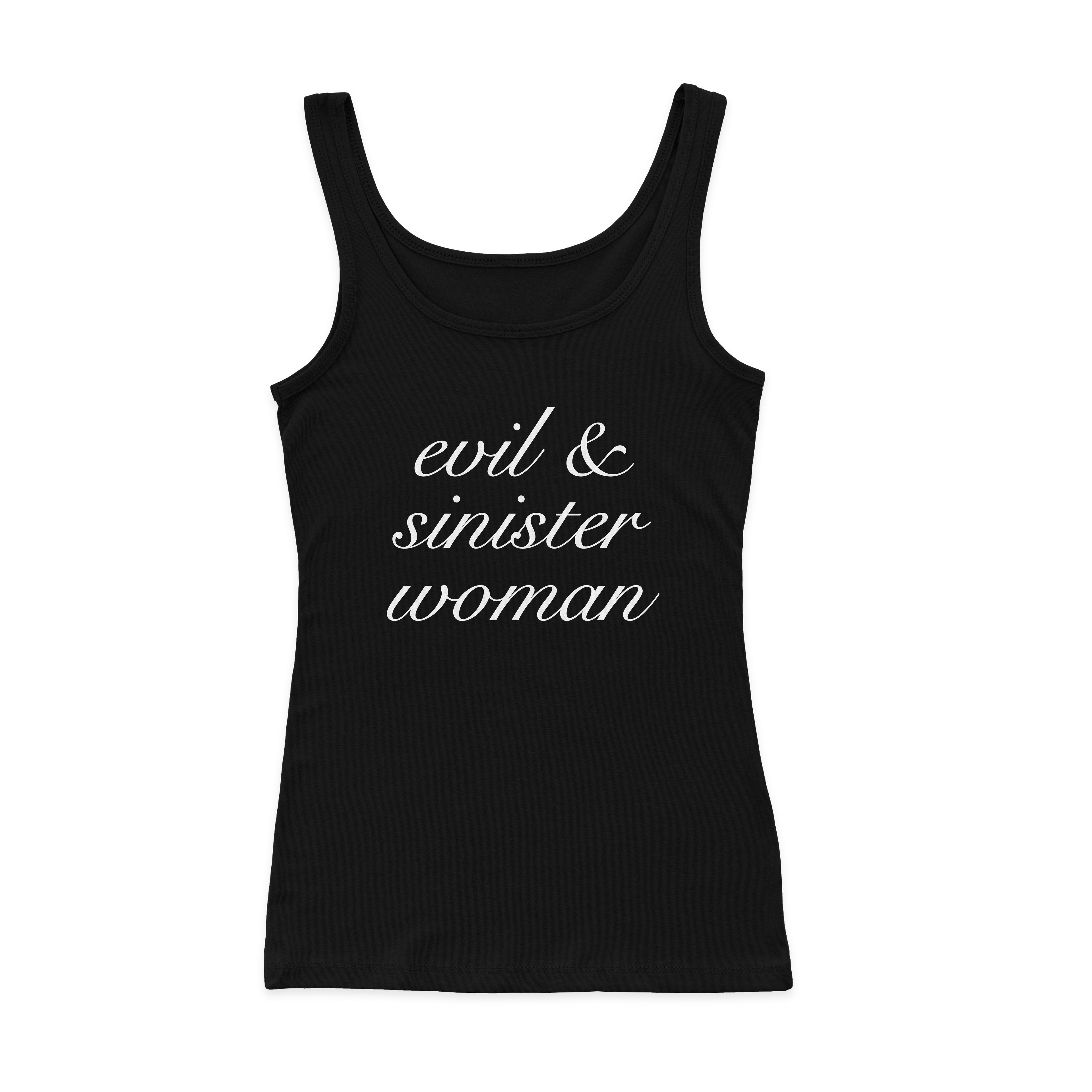 Evil & Sinister Woman Ribbed Tank