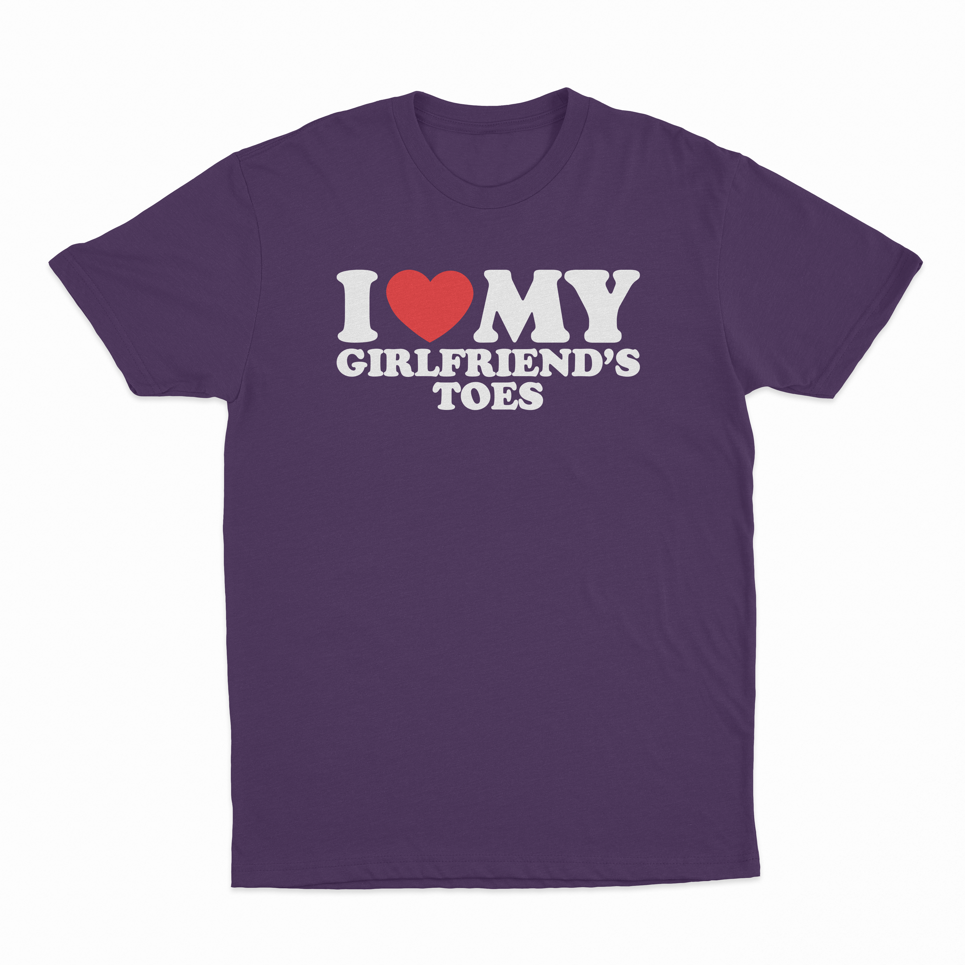 I Heart My Girlfriend's Toes T-Shirt