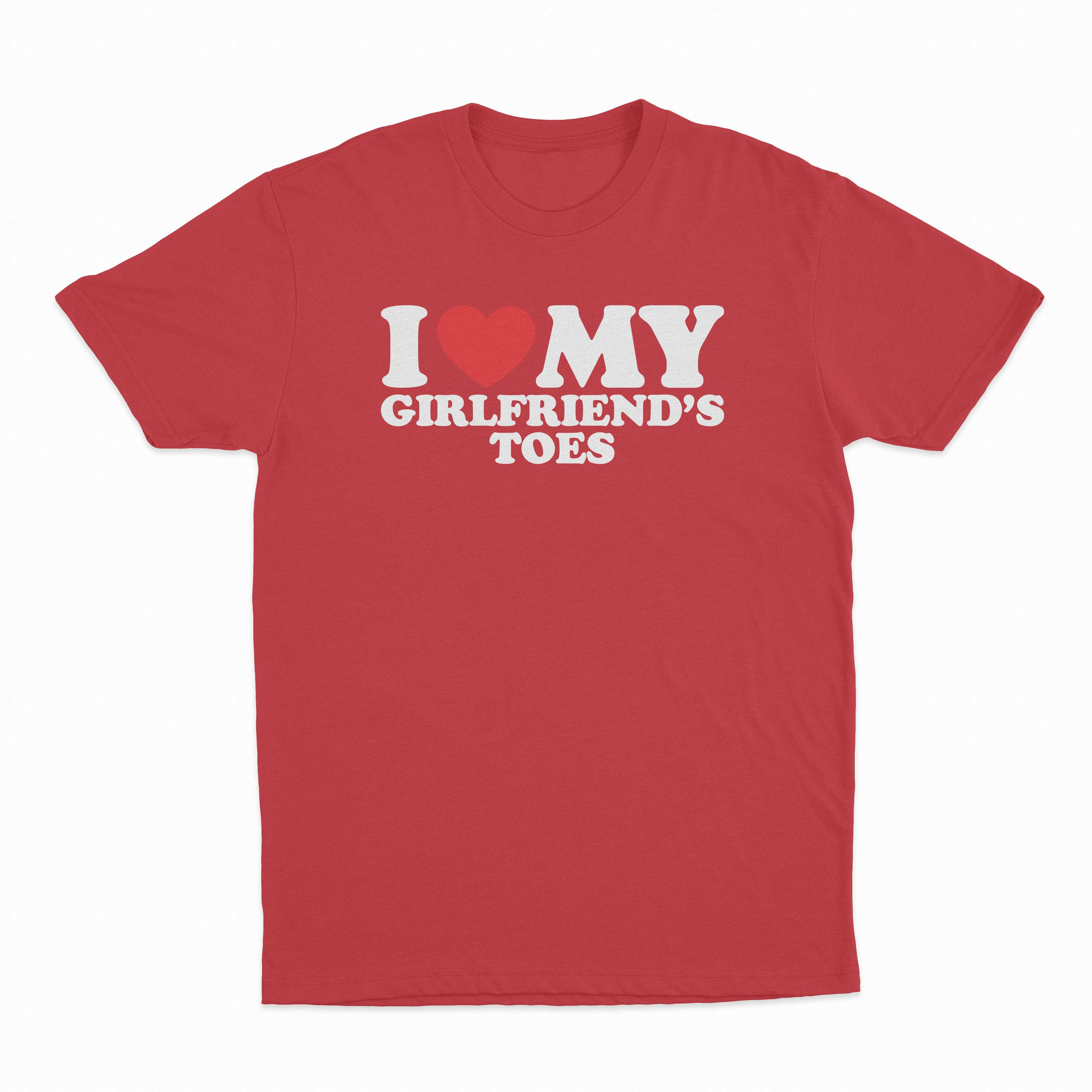 I Heart My Girlfriend's Toes T-Shirt