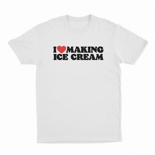 I Heart Making Ice Cream T-Shirt