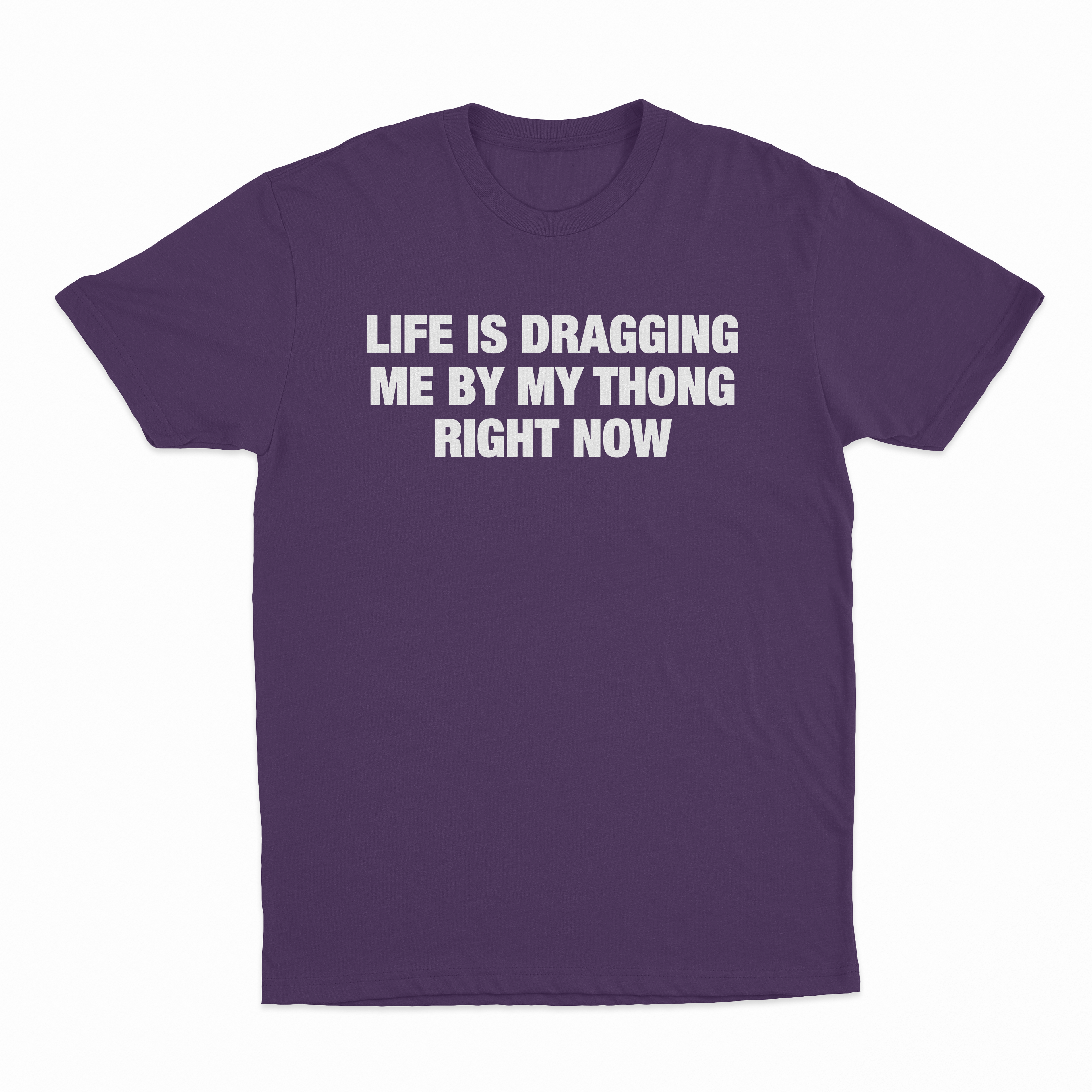 Life Is Dragging Me By My Thong Right Now T-Shirt