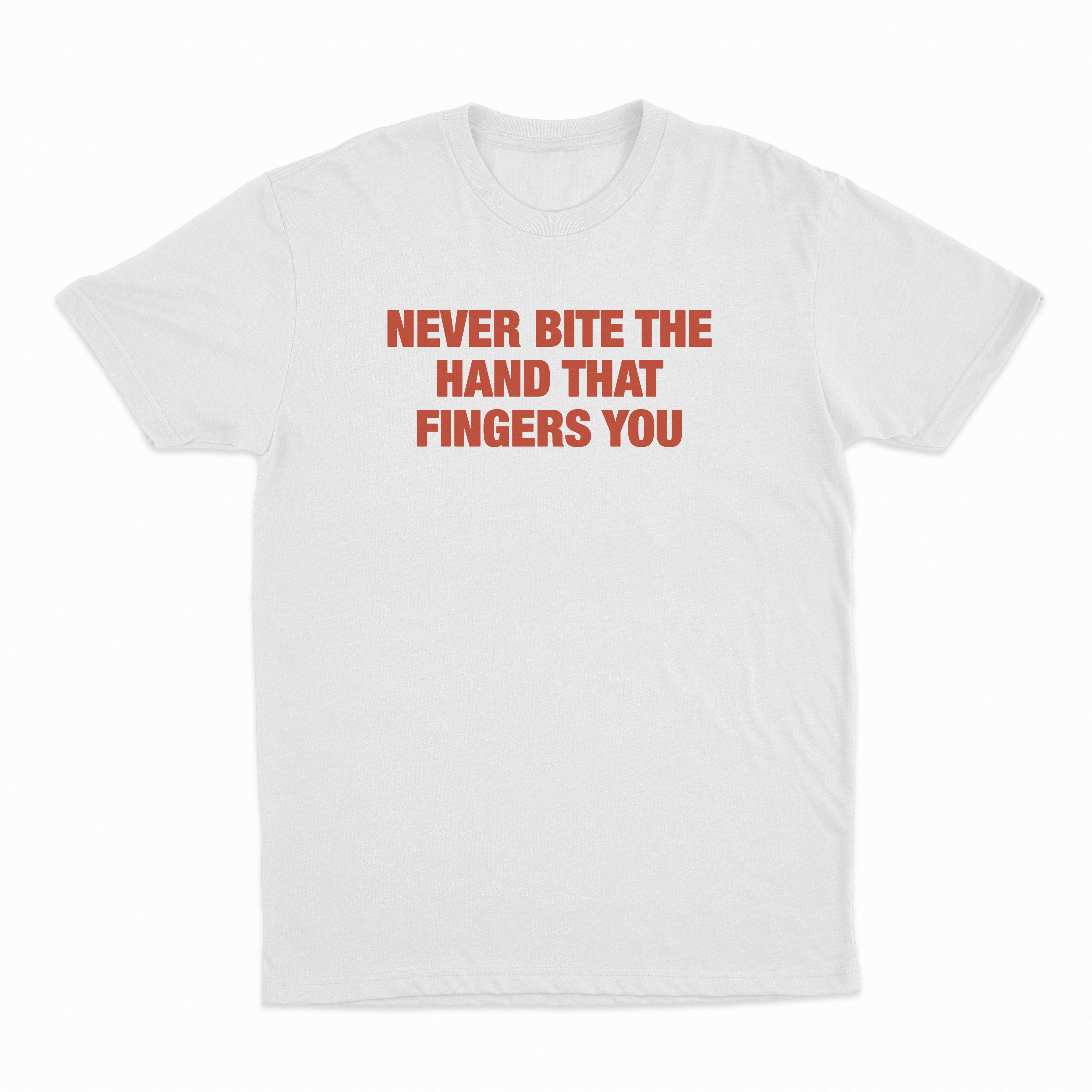 Never Bite The Hand That Fingers You T-Shirt