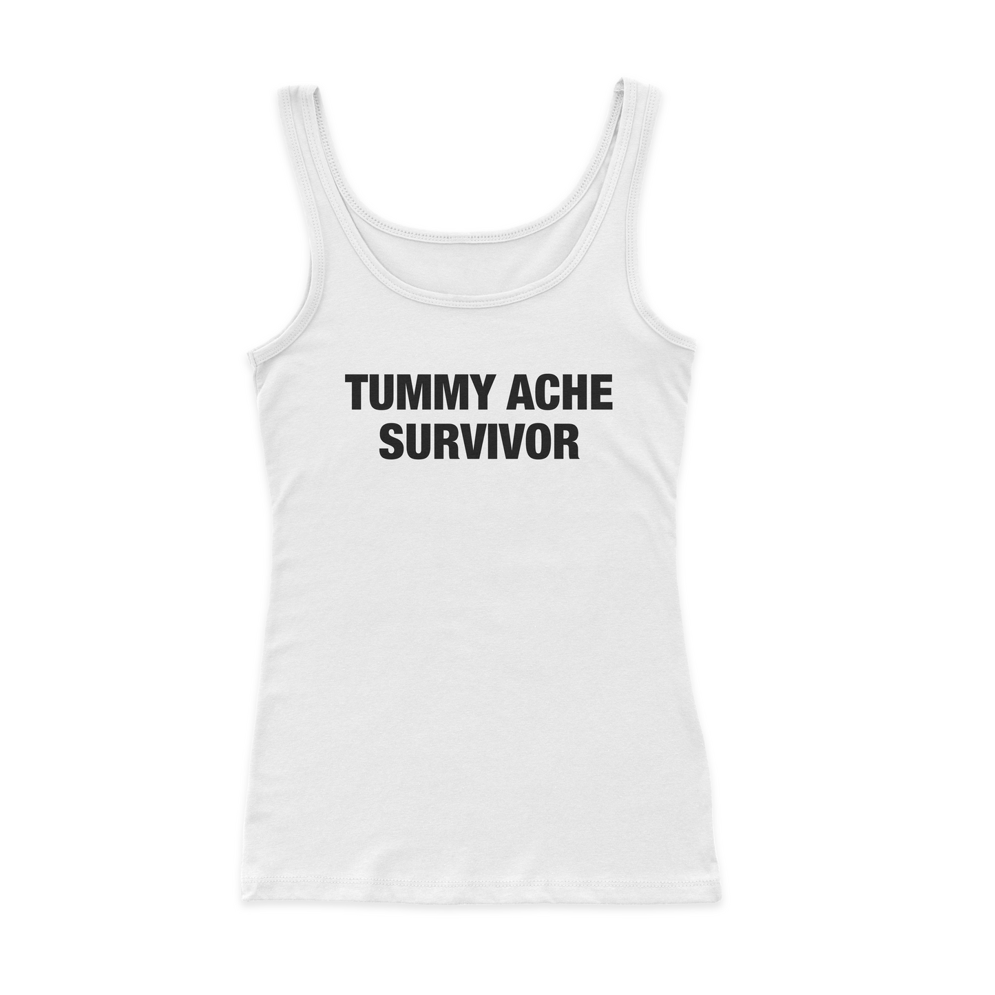 Tummy Ache Survivor Ribbed Tank