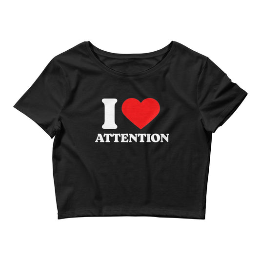 I Heart Attention Baby Tee