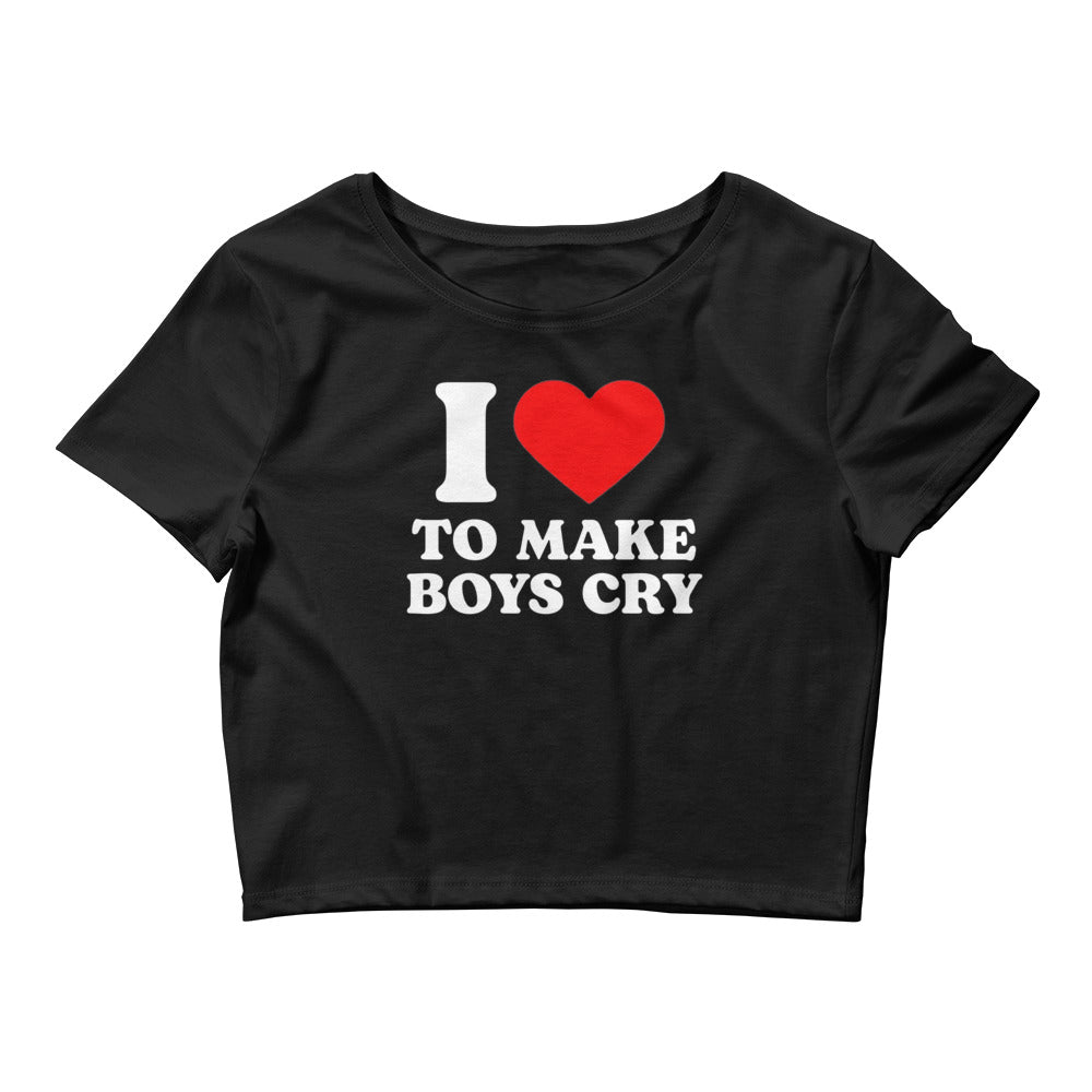 I Heart To Make Boys Cry Baby Tee