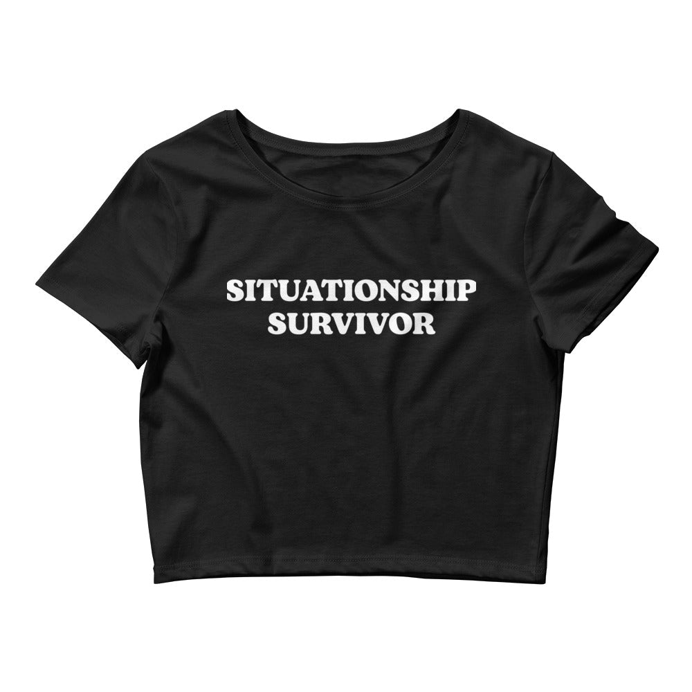 Situationship Survivor Baby Tee