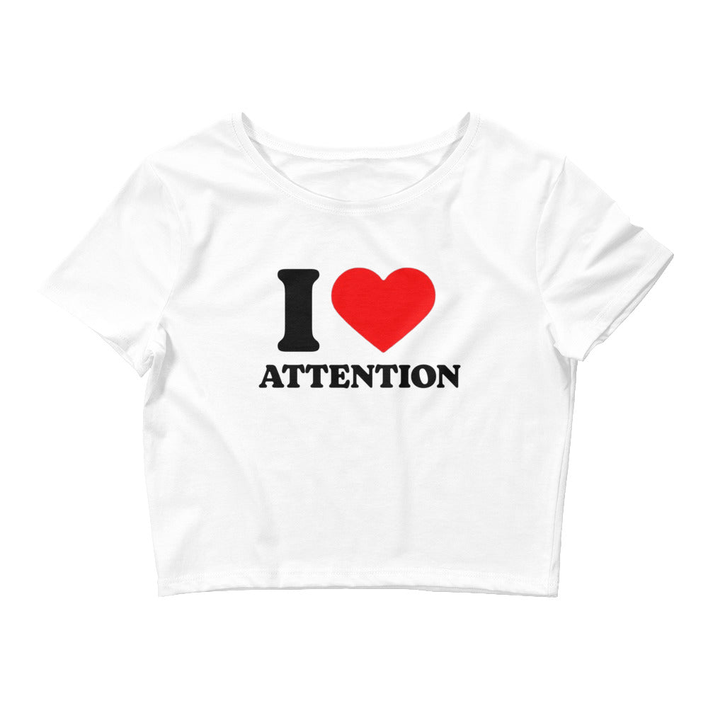 I Heart Attention Baby Tee