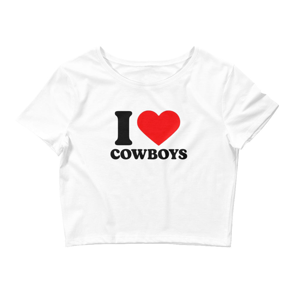 I Heart Cowboys Baby Tee