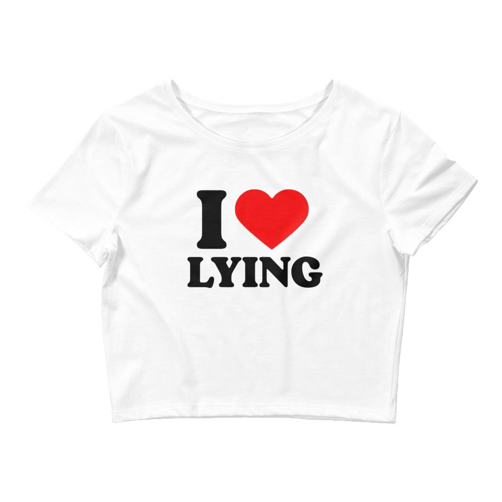 I Heart Lying Baby Tee