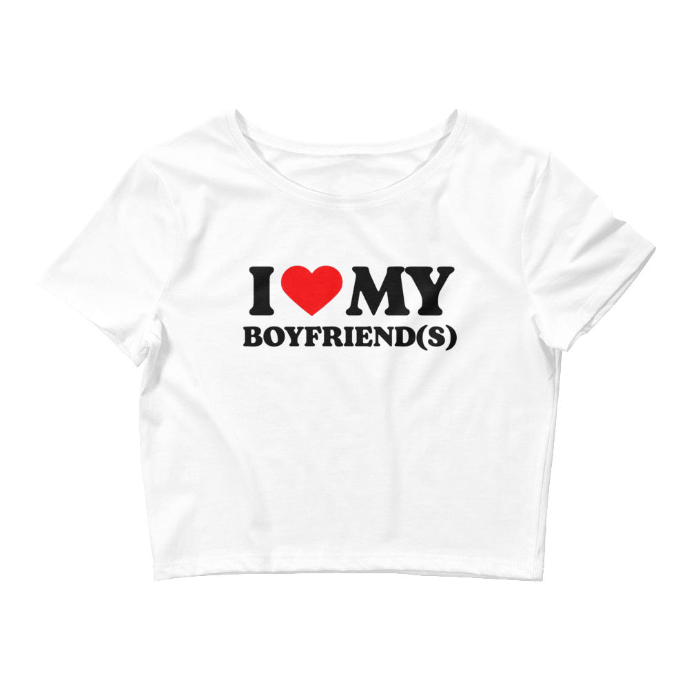 I Heart My Boyfriend(s) Baby Tee