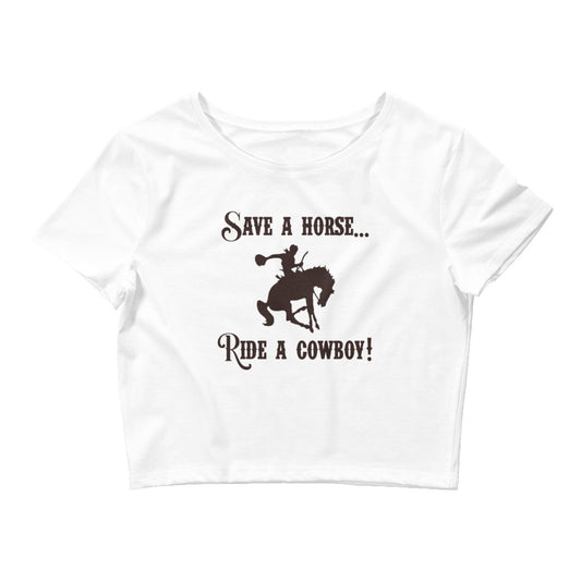 Save A Horse Ride A Cowboy Baby Tee