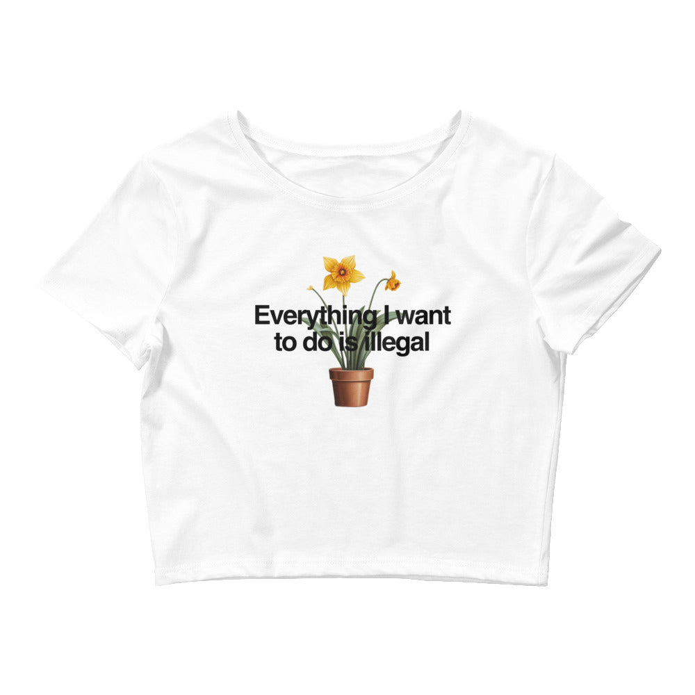 Everything I Want To Do Is Illegal Baby Tee