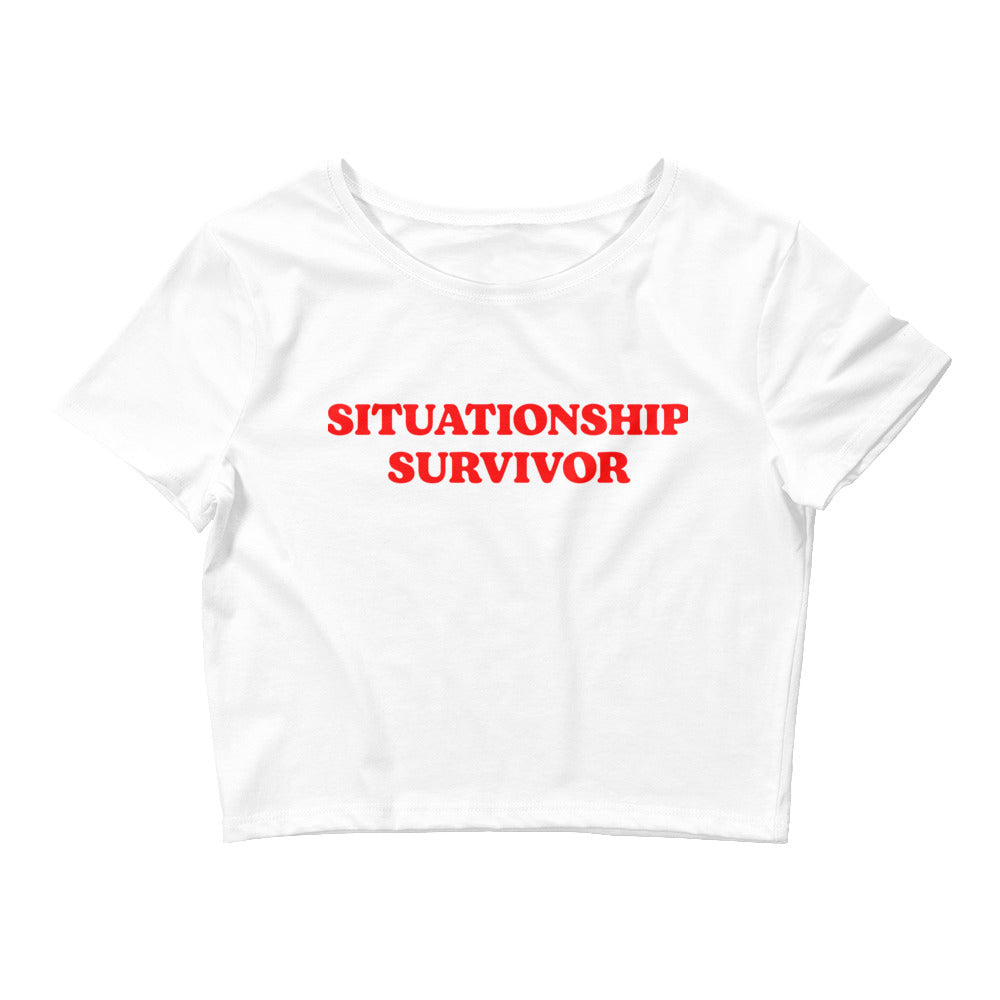 Situationship Survivor Baby Tee