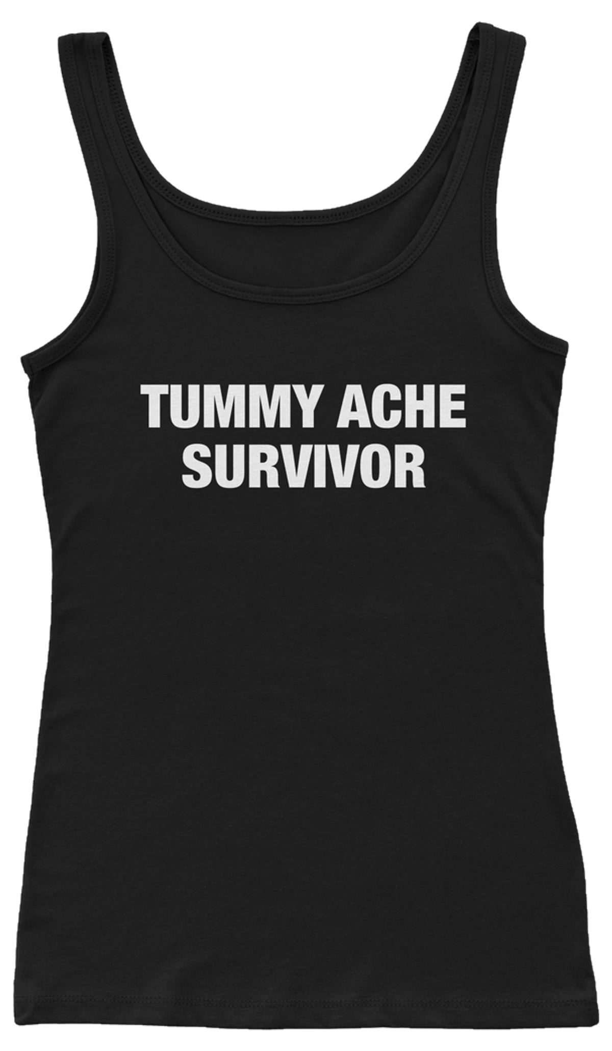Tummy Ache Survivor Ribbed Tank