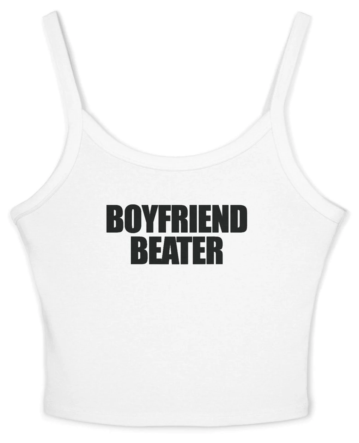Boyfriend Beater Spaghetti Strap Cami