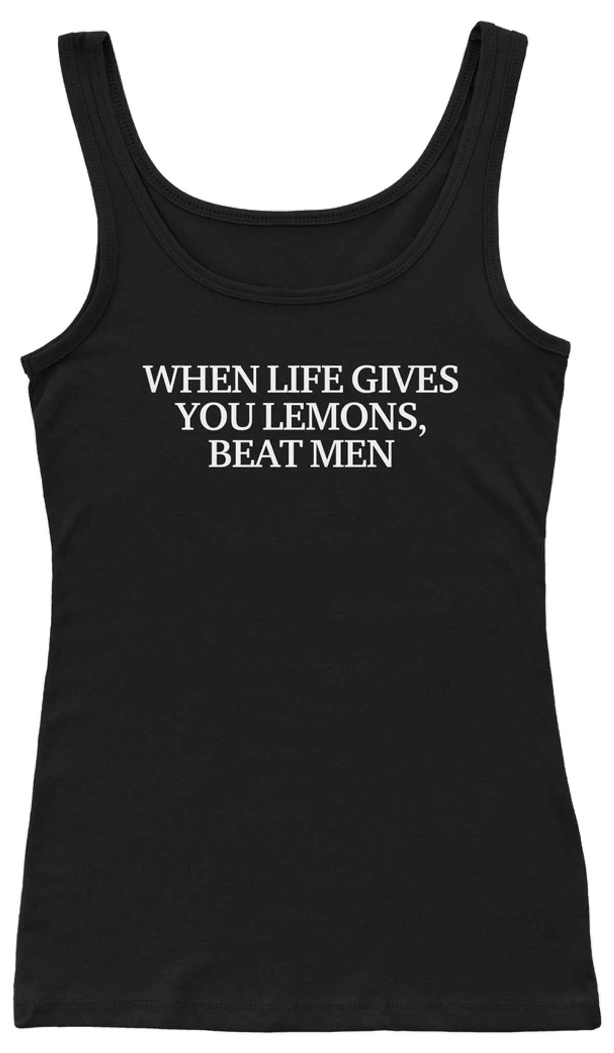 When Life Gives You Lemons, Beat Men Ribbed Tank