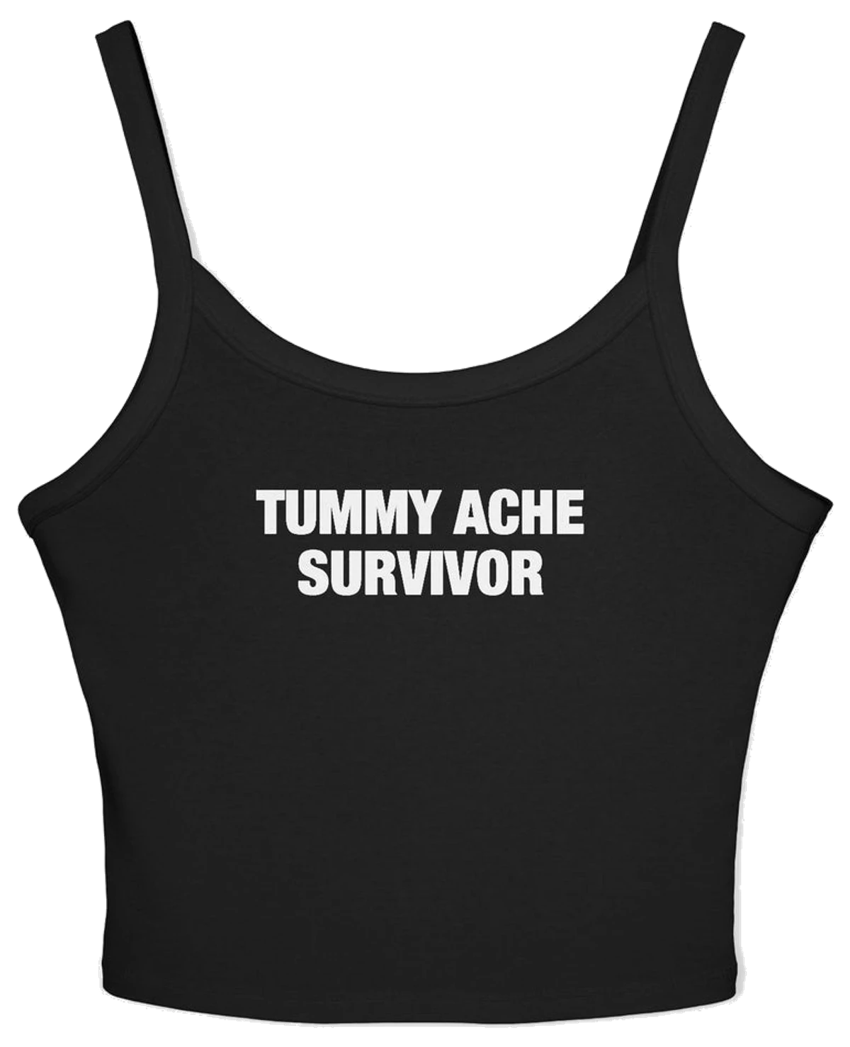 Tummy Ache Survivor Spaghetti Strap Cami