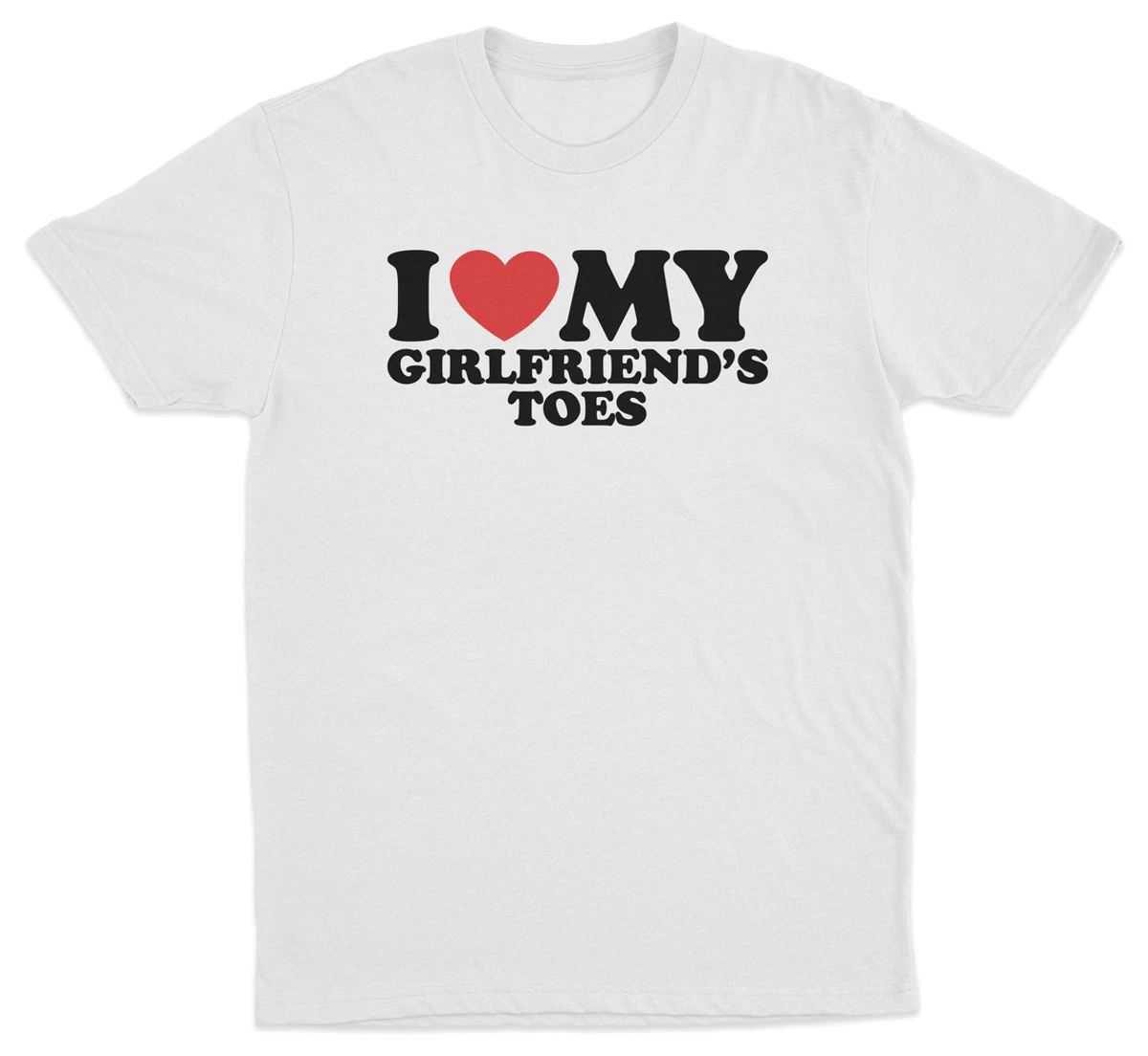 I Heart My Girlfriend's Toes T-Shirt