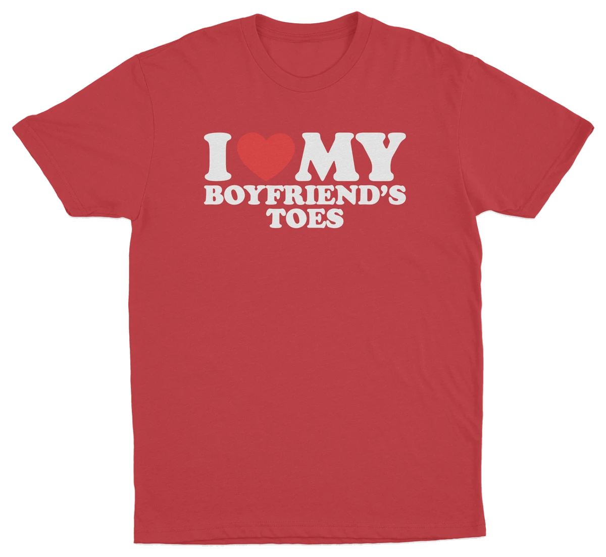 I Heart My Boyfriend's Toes T-Shirt