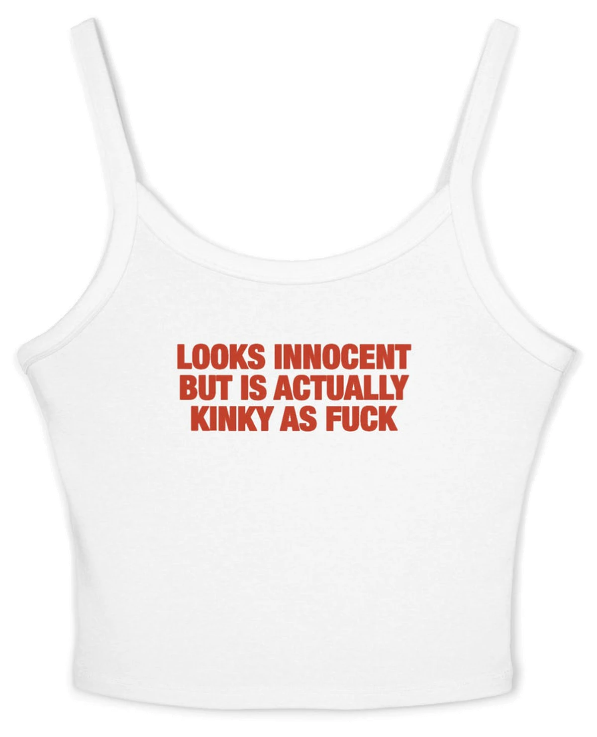 Looks Innocent But Is Actually Kinky As Fuck Spaghetti Strap Cami