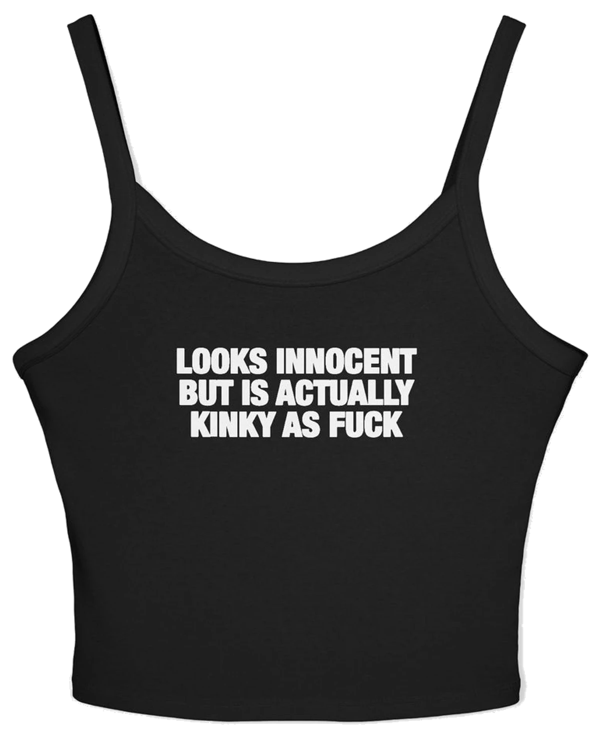 Looks Innocent But Is Actually Kinky As Fuck Spaghetti Strap Cami
