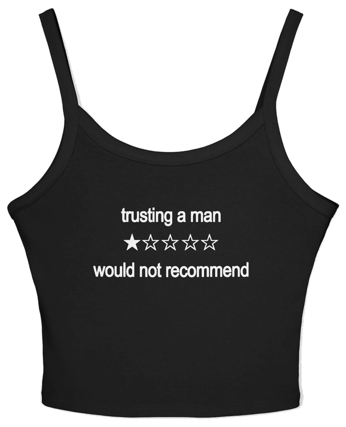 Trusting A Man Would Not Recommend Spaghetti Strap Cami